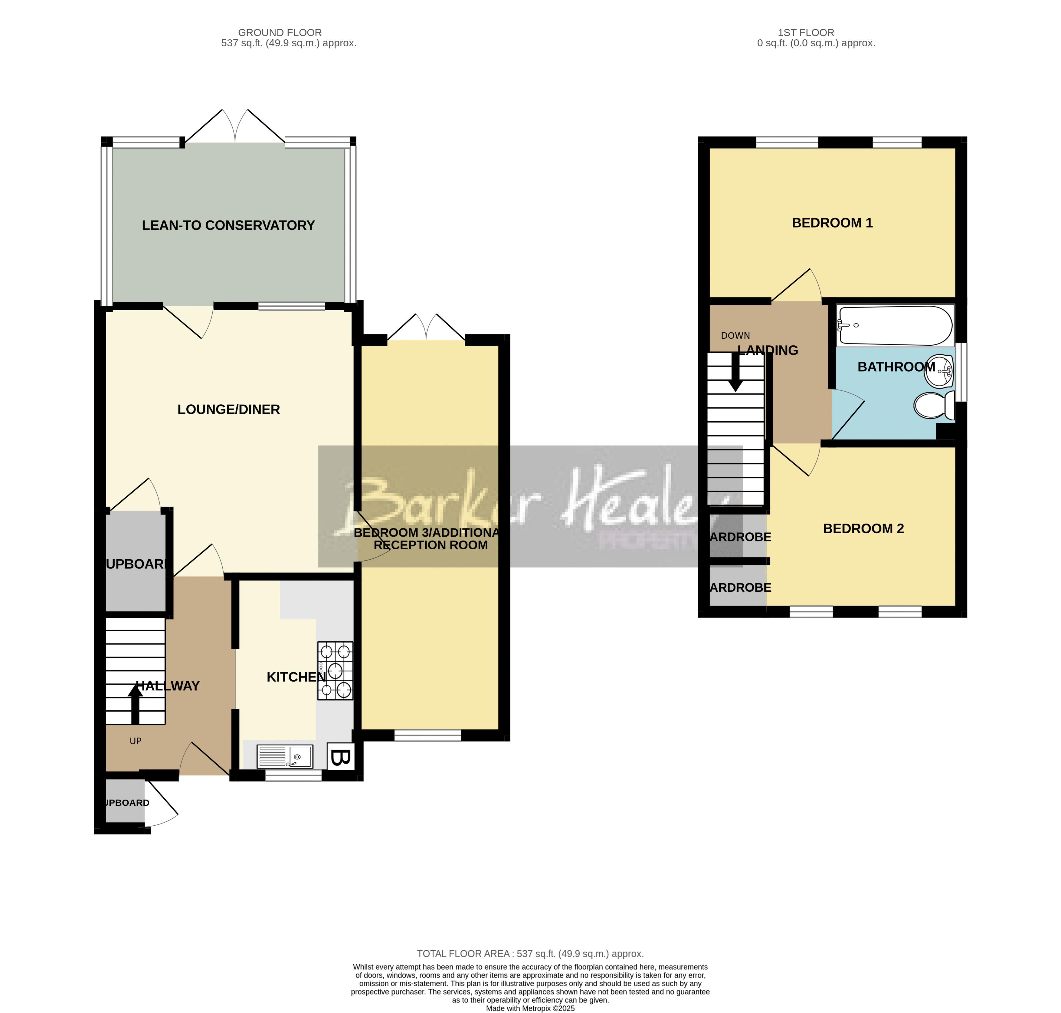 Floorplan for Meadow View Close, Newport
