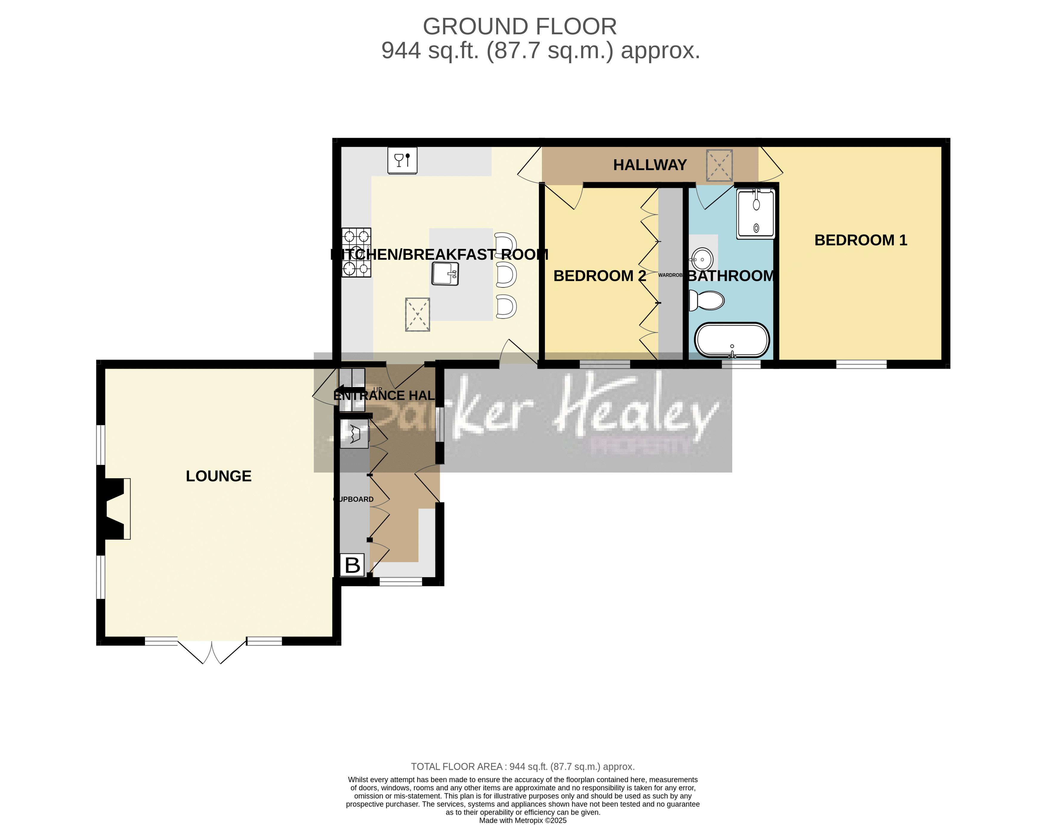Floorplan for Heath Hill Barns, Sheriffhales