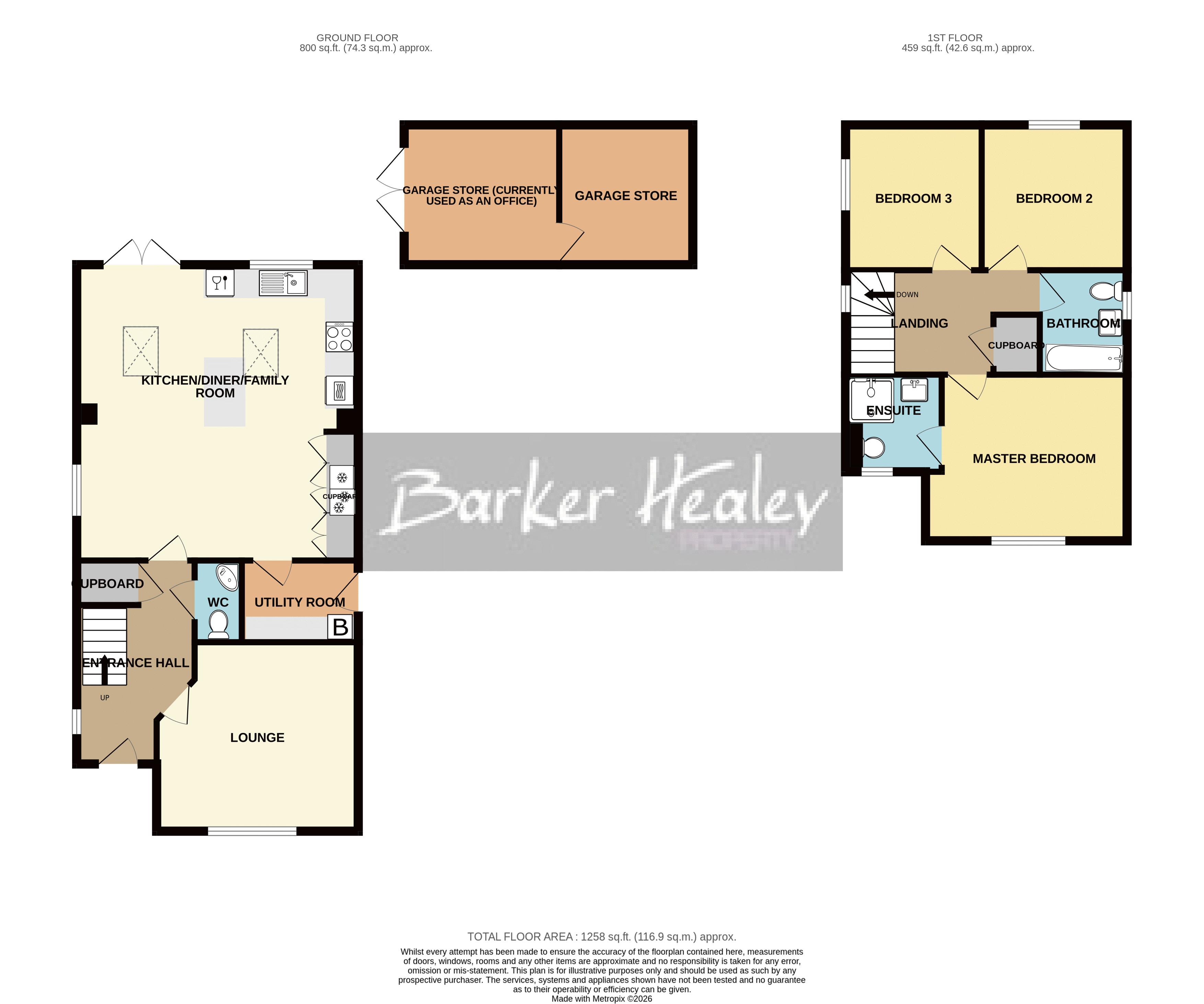 Floorplan for Bluebell Lane, Newport