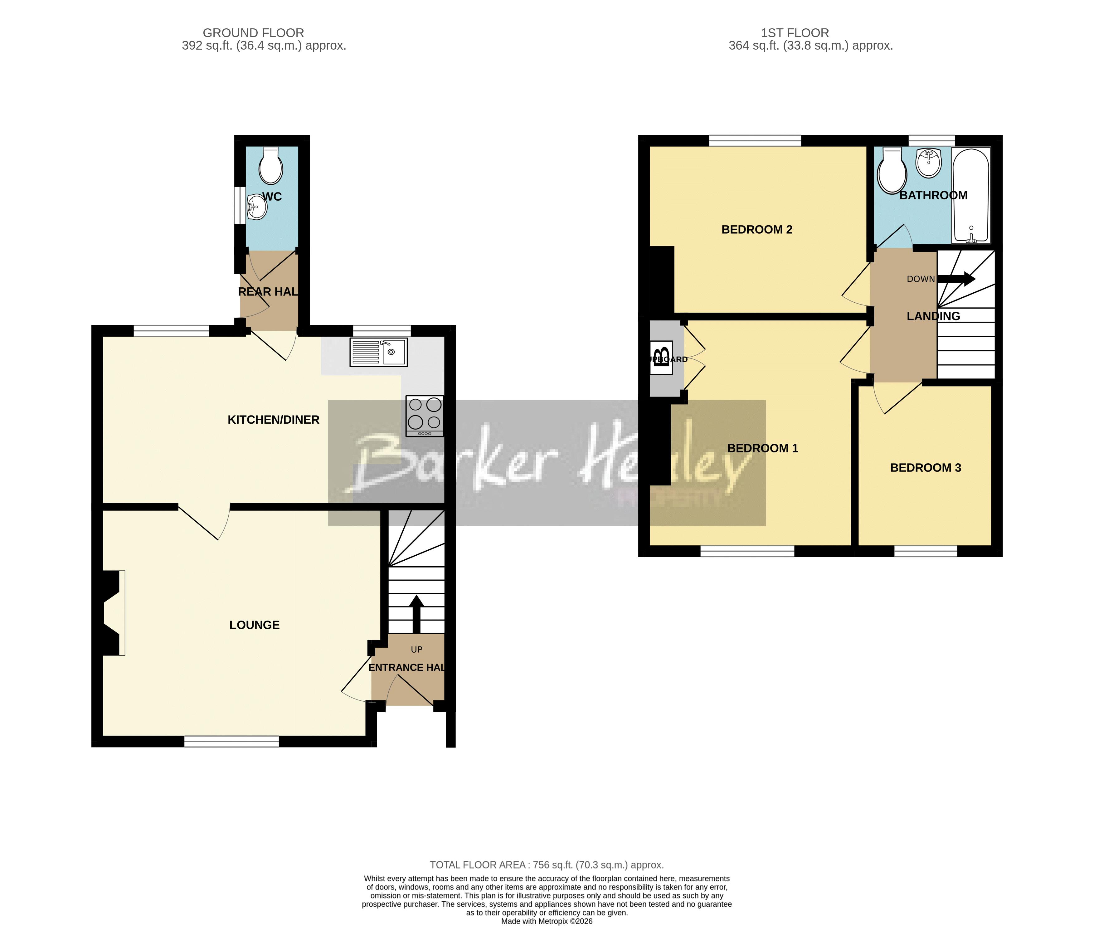 Floorplan for Audley Road, Newport