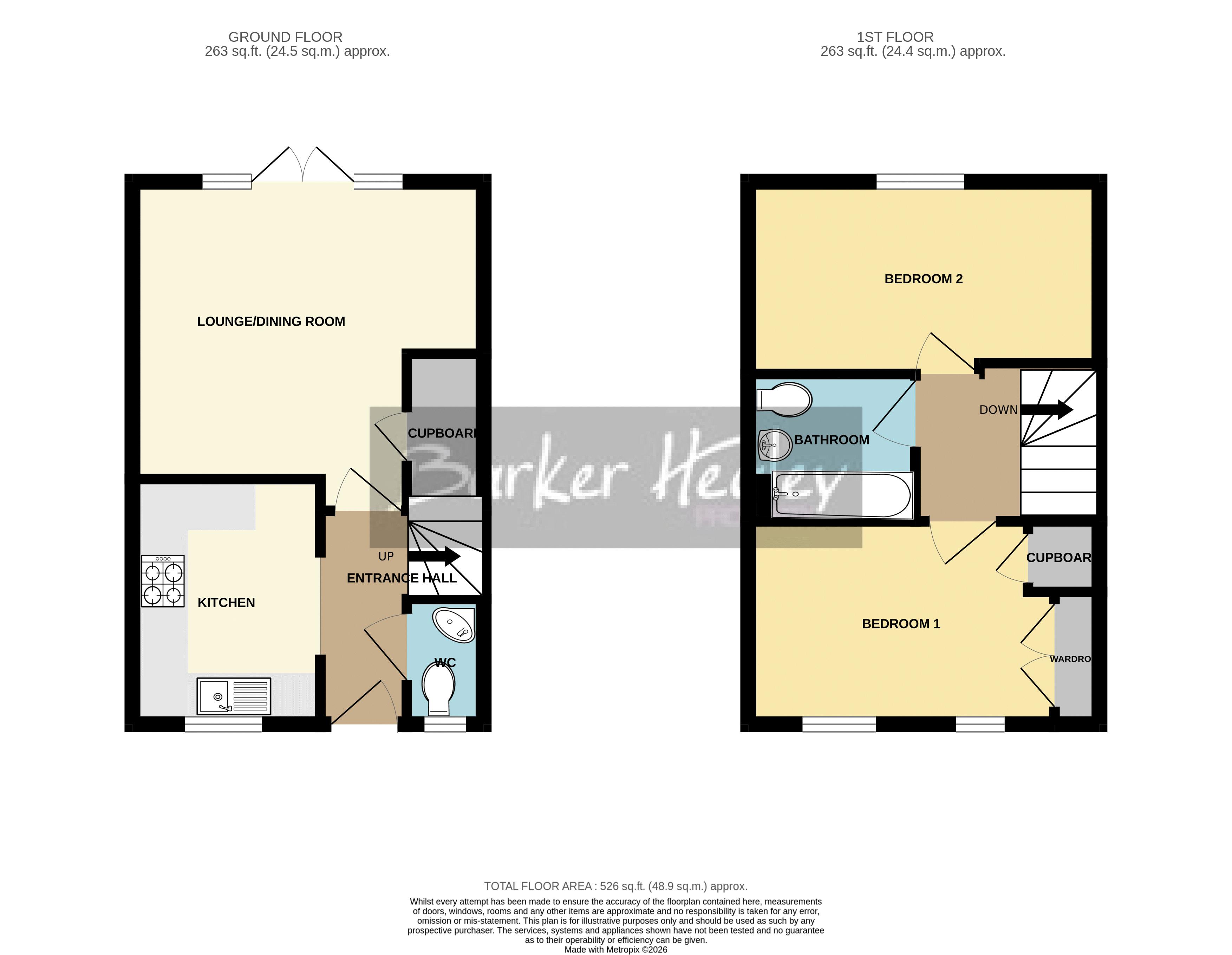 Floorplan for Saxon Drive, Newport