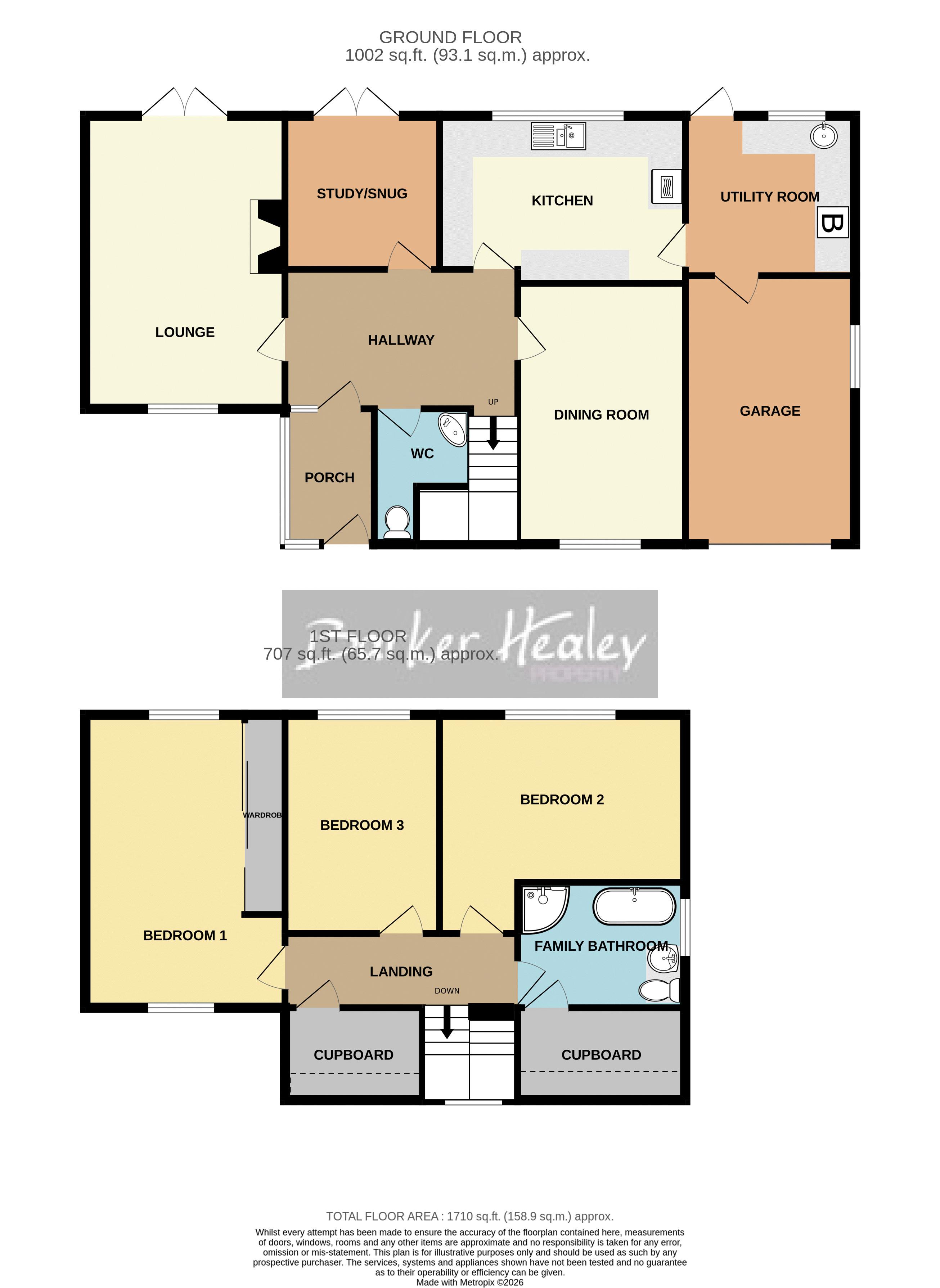 Floorplan for Damford Lane, Sambrook, Newport