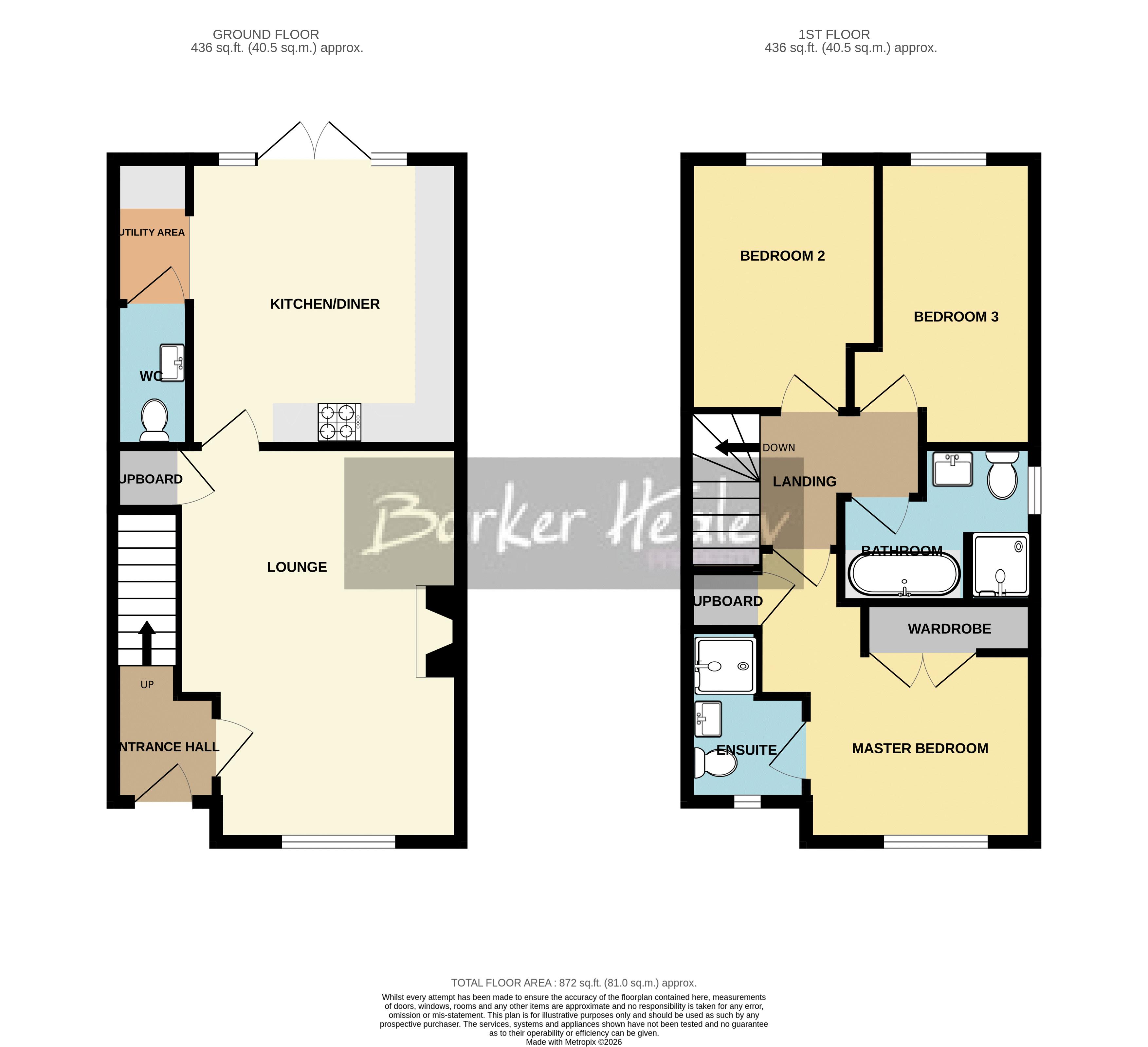 Floorplan for Moss Drive, Newport