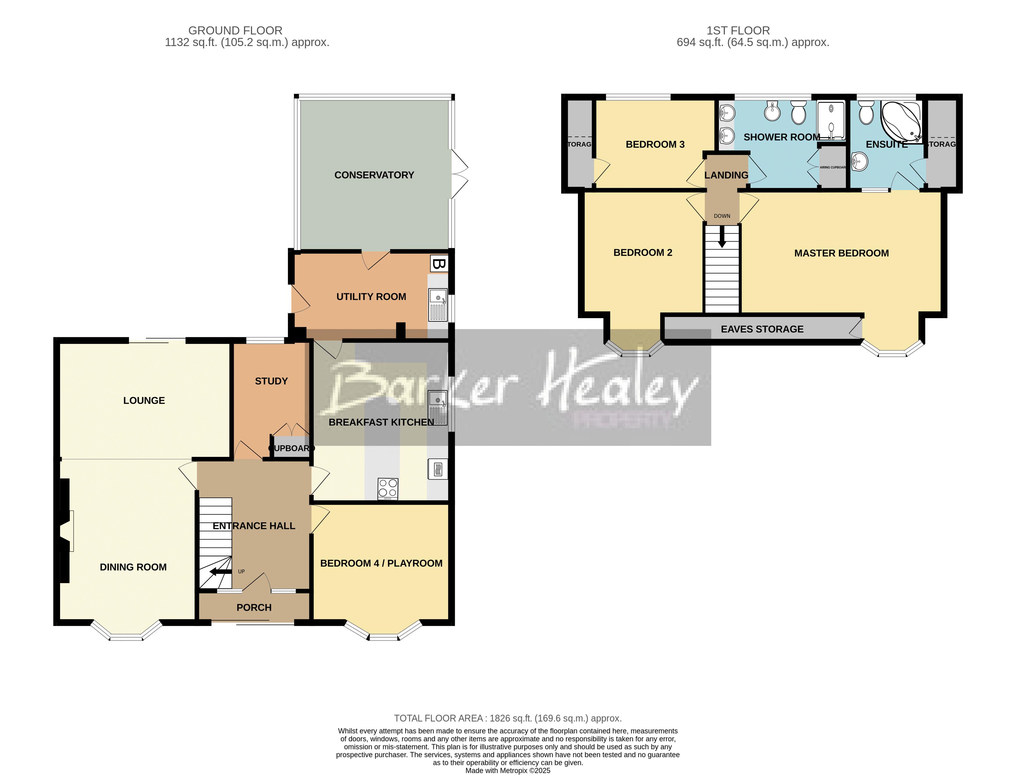 Floorplan for Chetwynd Aston, Newport