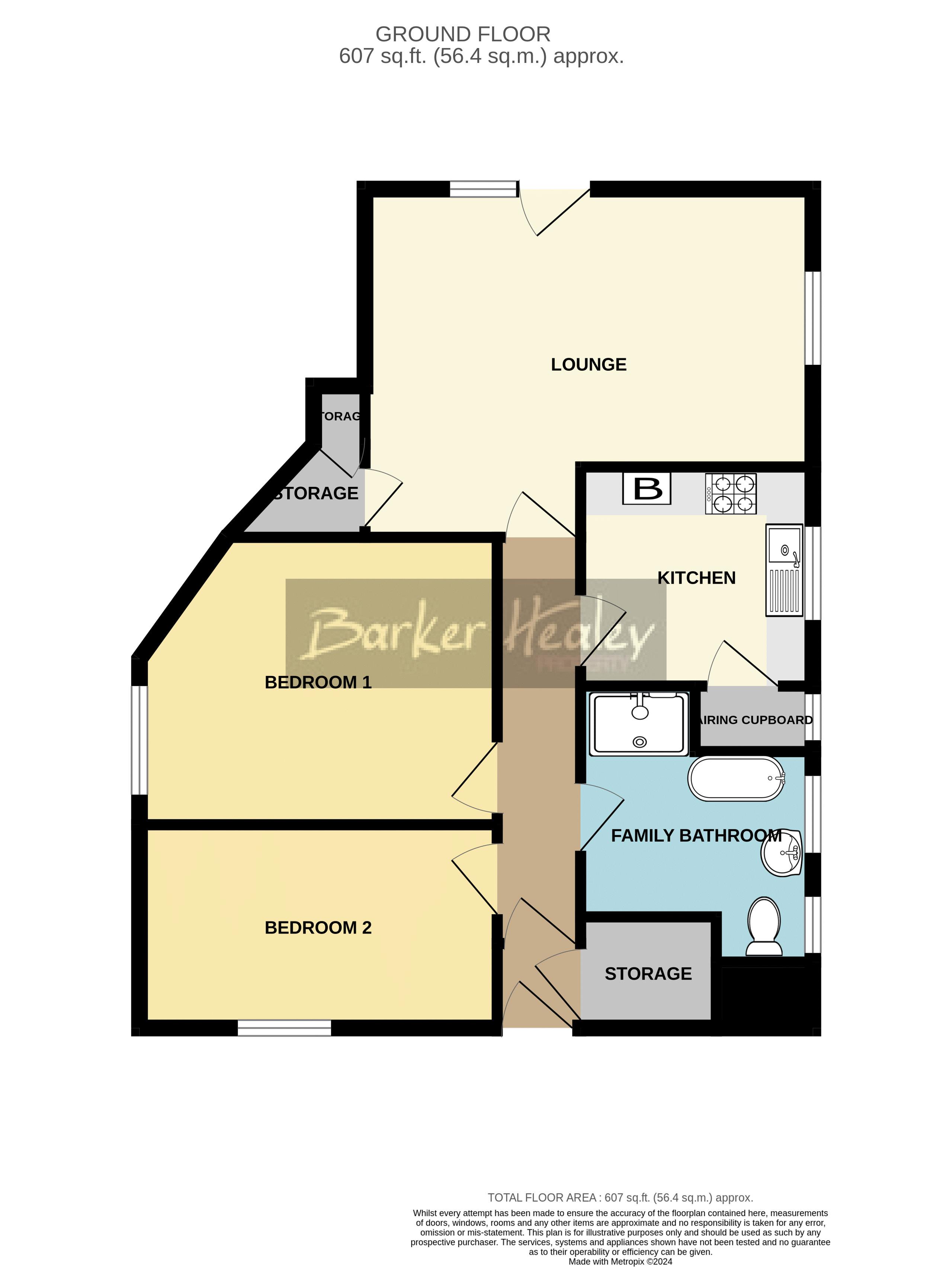 Floorplan for Muxton Lane, Muxton, Telford