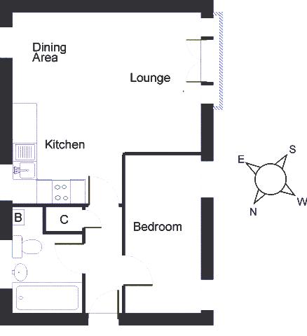 Floorplan for Audley Avenue, Newport