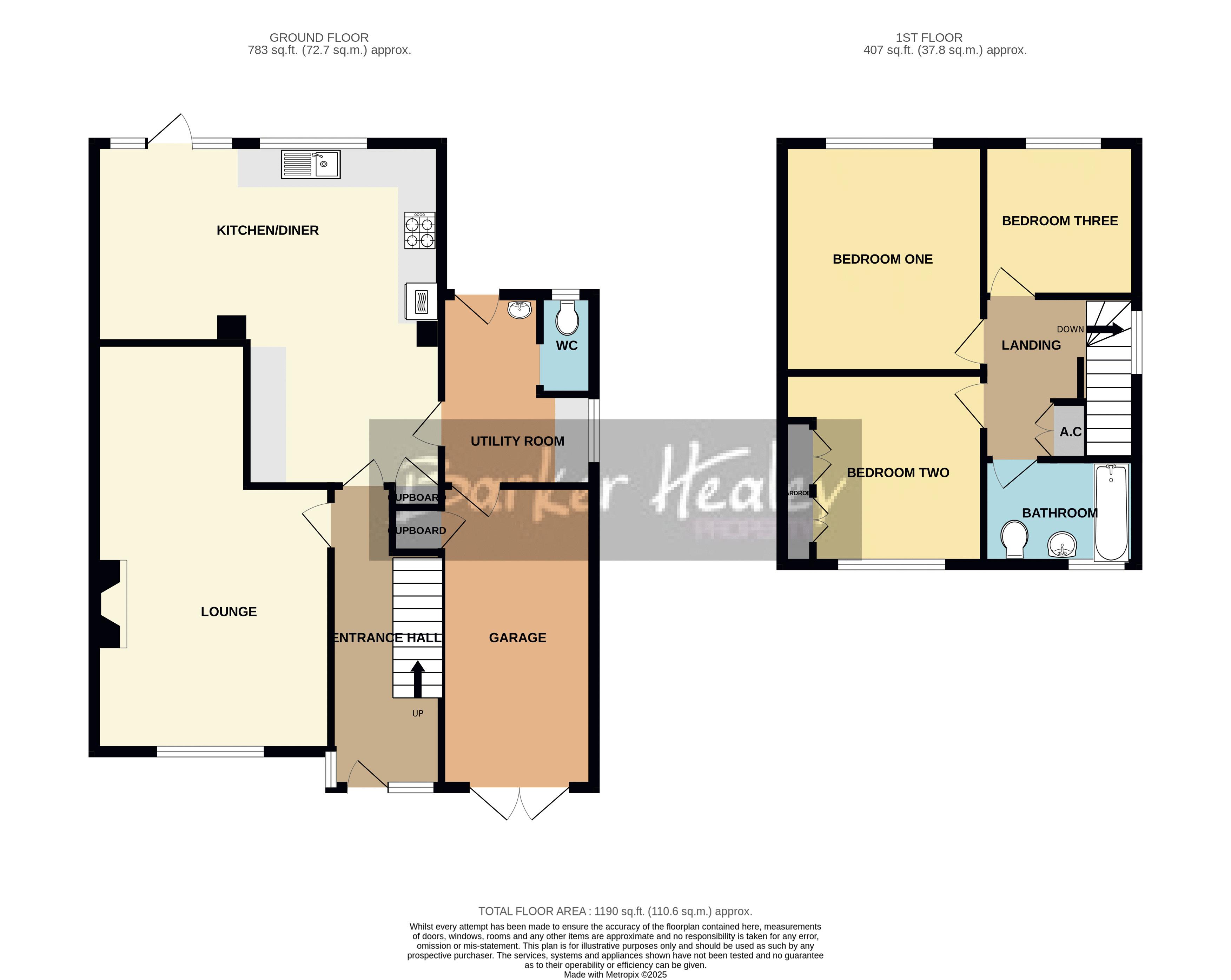 Floorplan for High Street, Edgmond, Newport