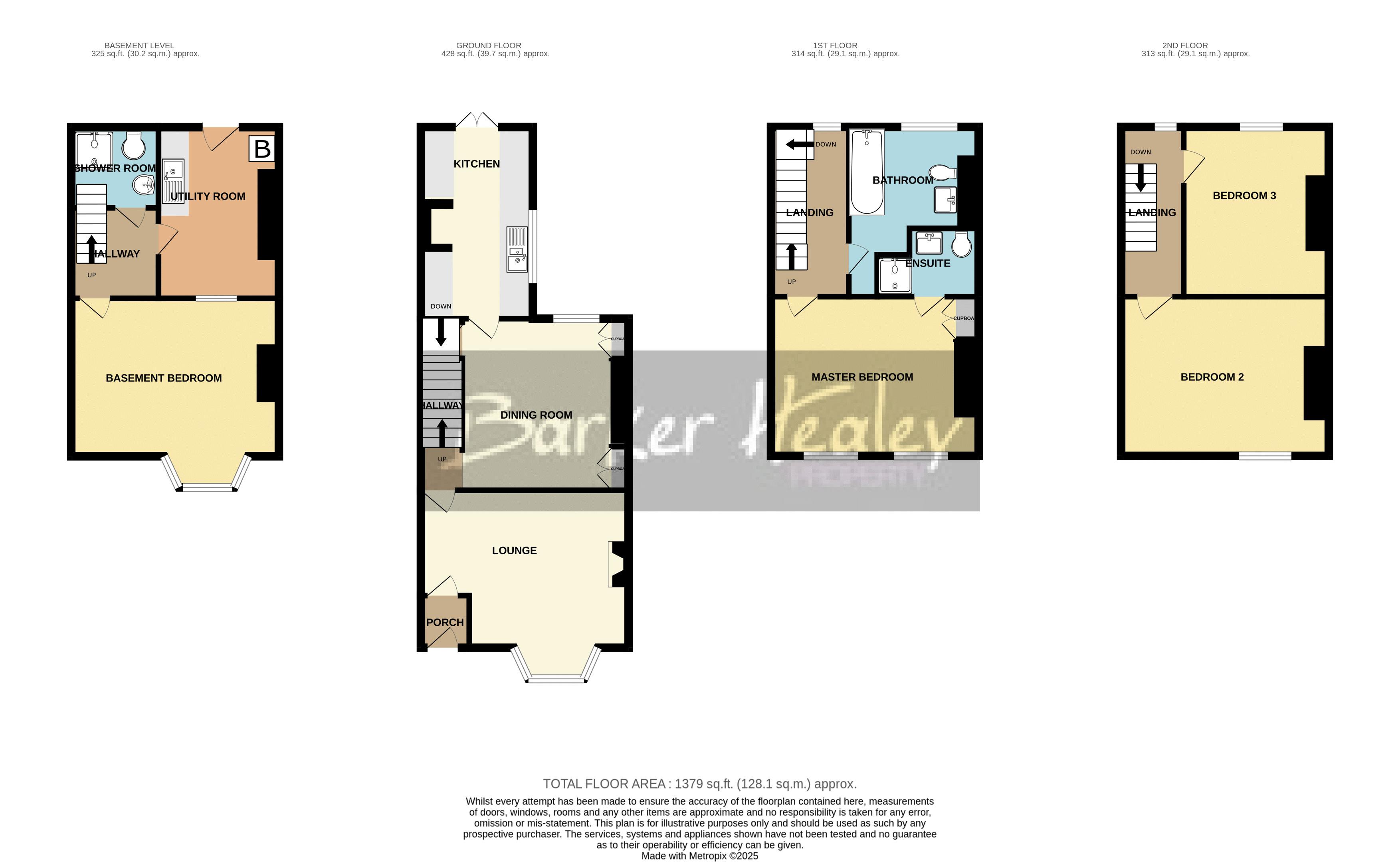 Floorplan for Avenue Road South, Newport