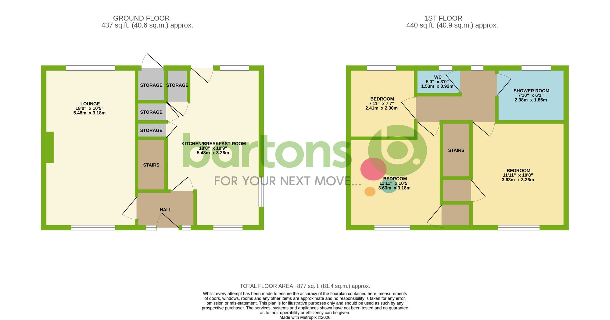 Floorplan for Becket Crescent, Kimberworth Park, S61