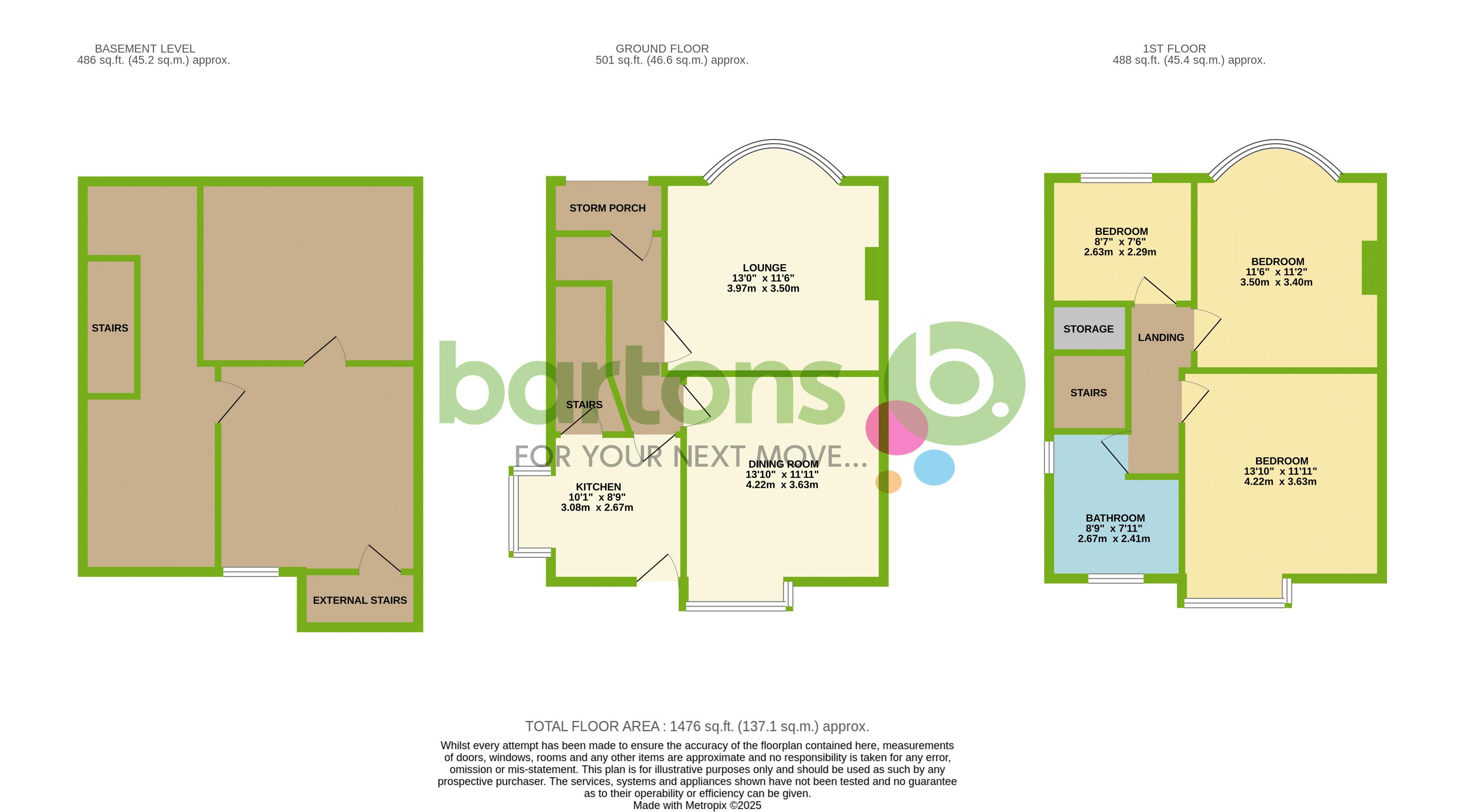 Floorplan for Wickersley Road, HERRINGTHORPE