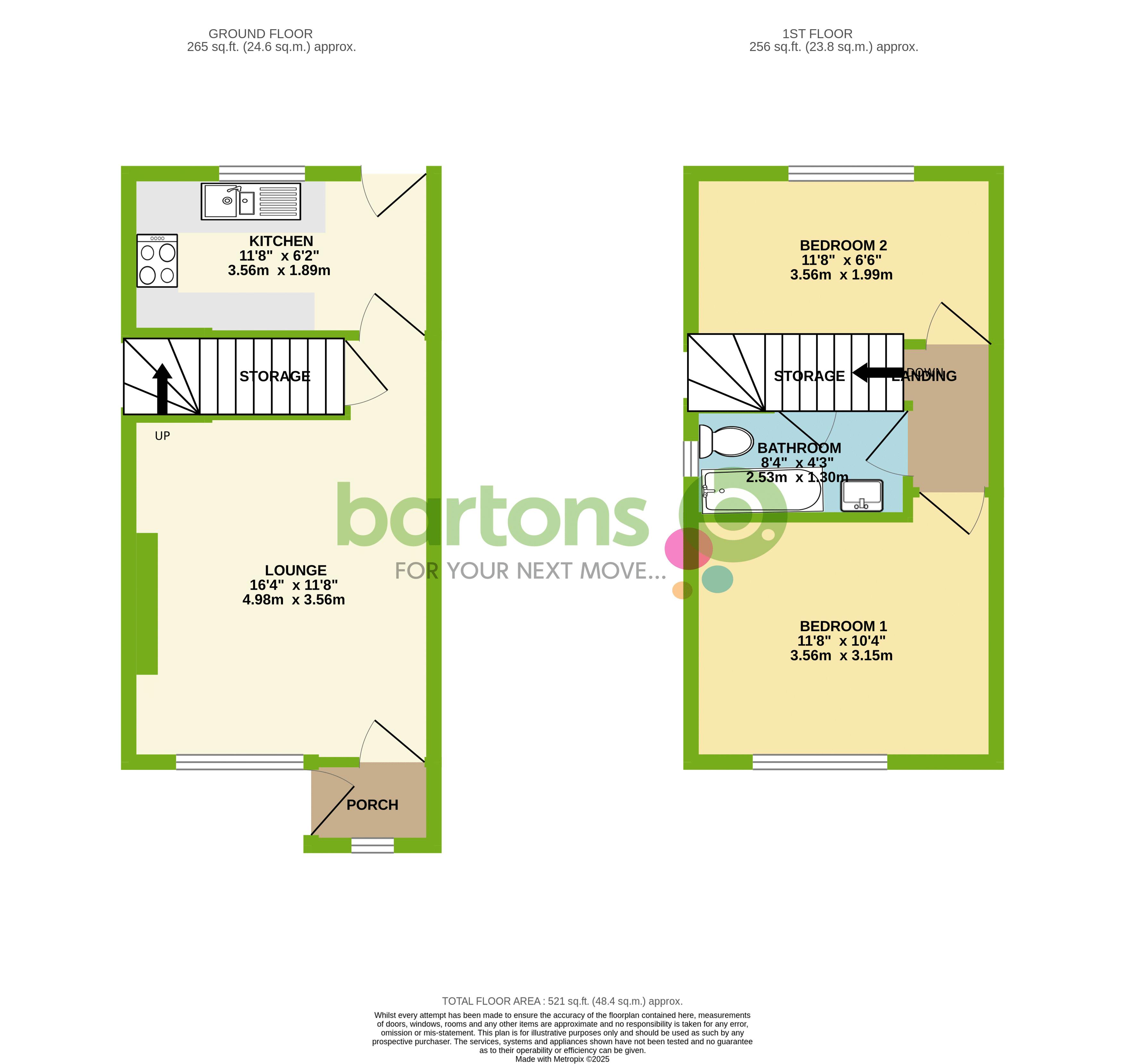 Floorplan for Fleming Way, Flanderwell