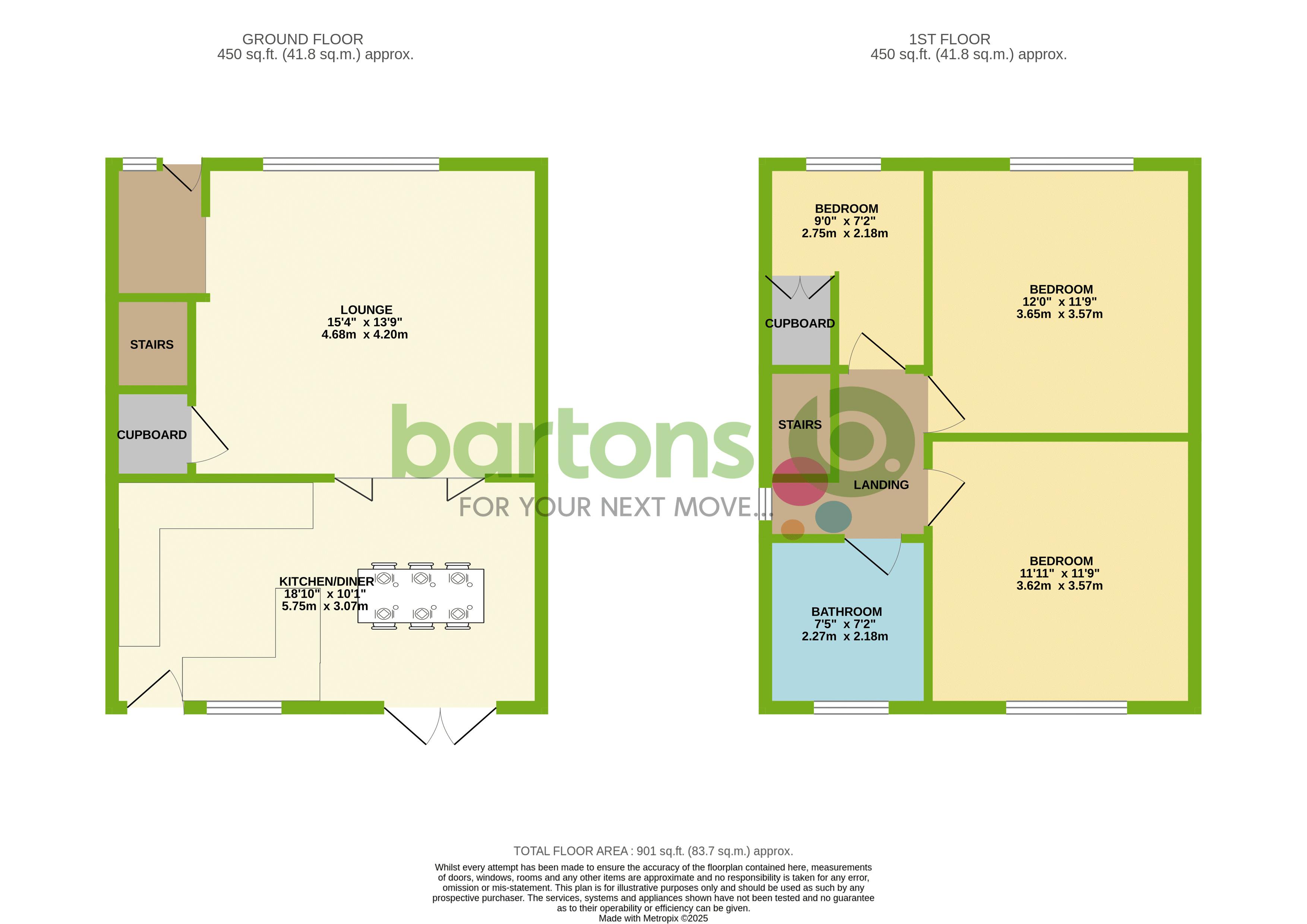 Floorplan for Claypit Lane, Rotherham