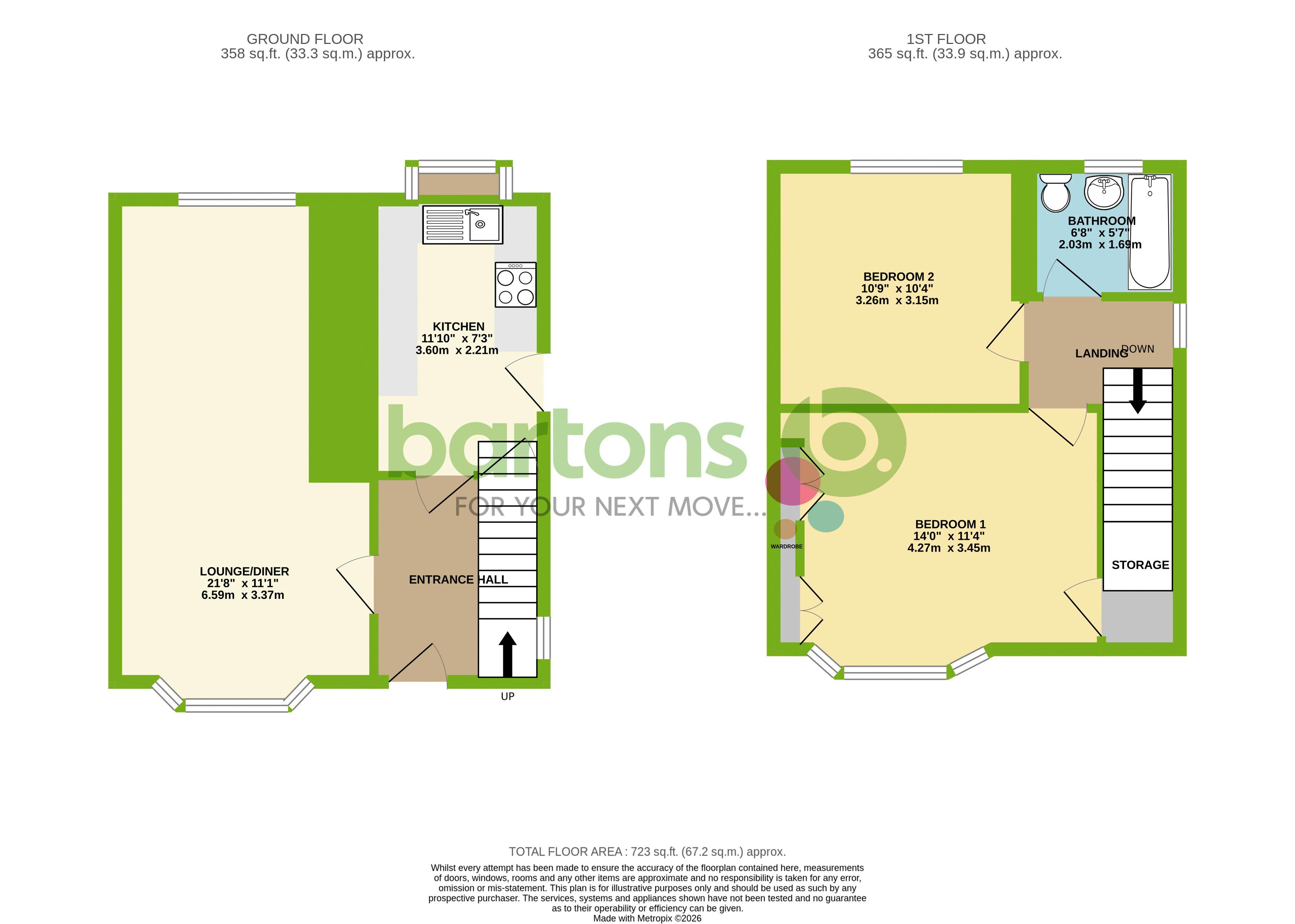 Floorplan for Bank Top Road, Rotherham