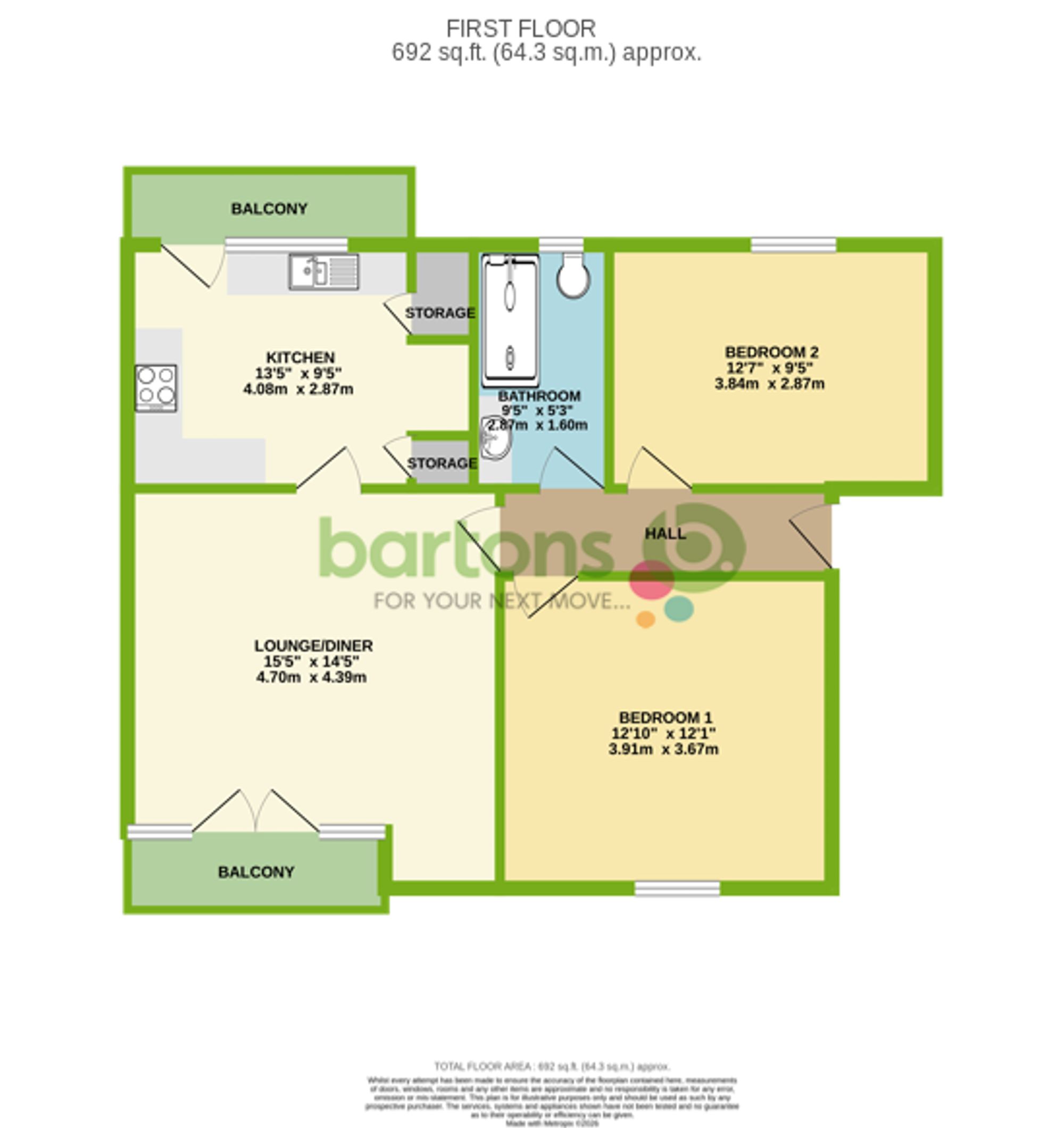 Floorplan for Town Lane, Rotherham, S61