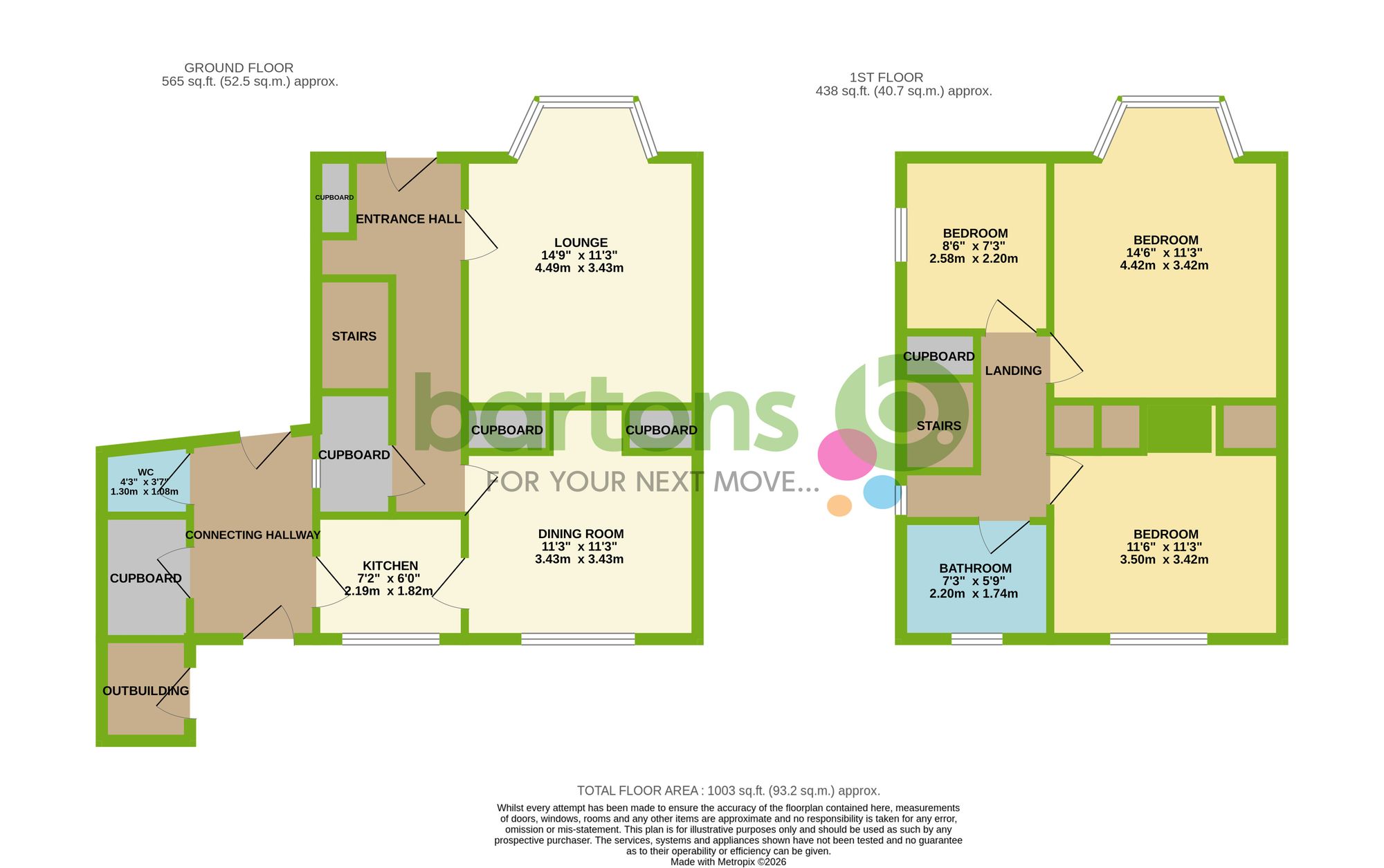 Floorplan for Moorgate Road, Moorgate, S60