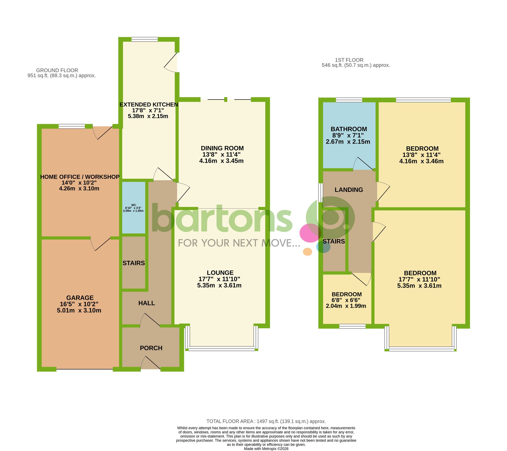 Floorplan for Oakwood Road East, Broom, S60