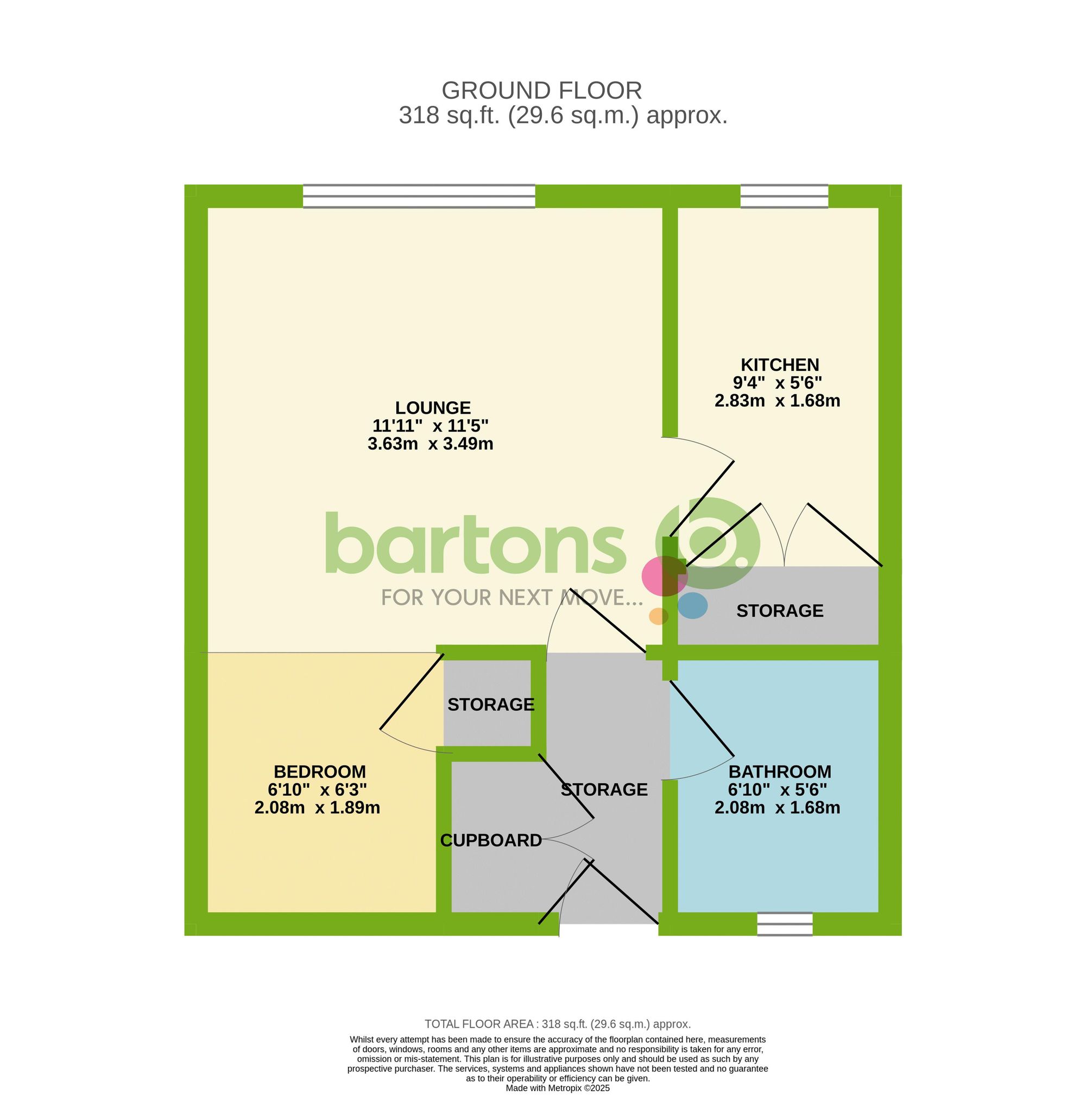 Floorplan for Doncaster Road, Rotherham, S65