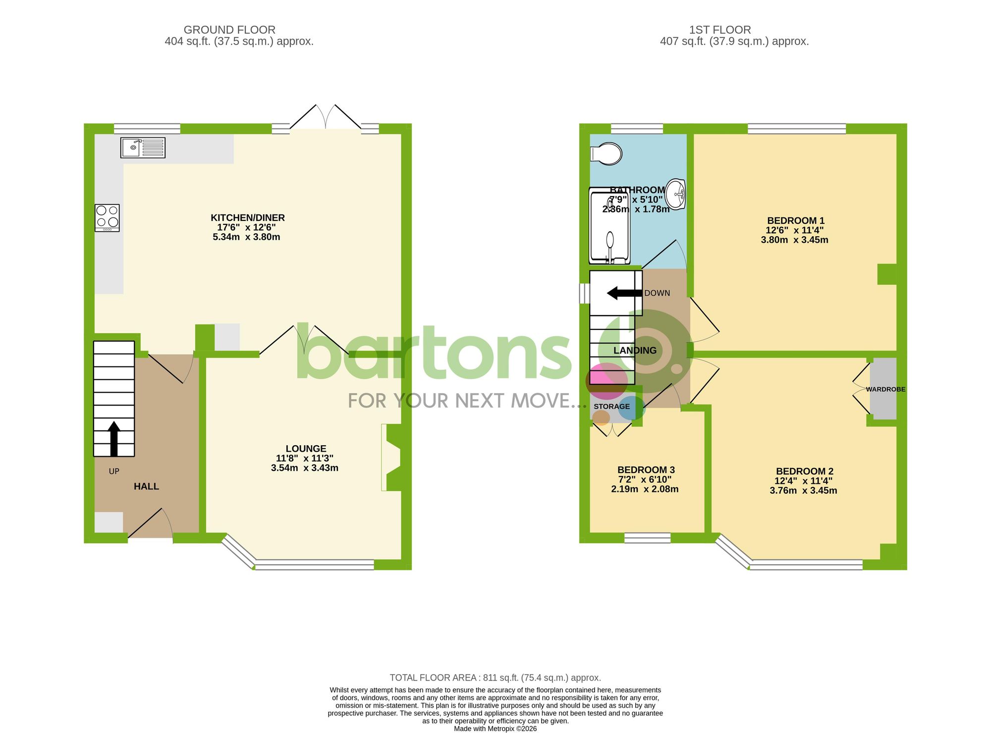Floorplan for Hungerhill Road, Kimberworth, S61