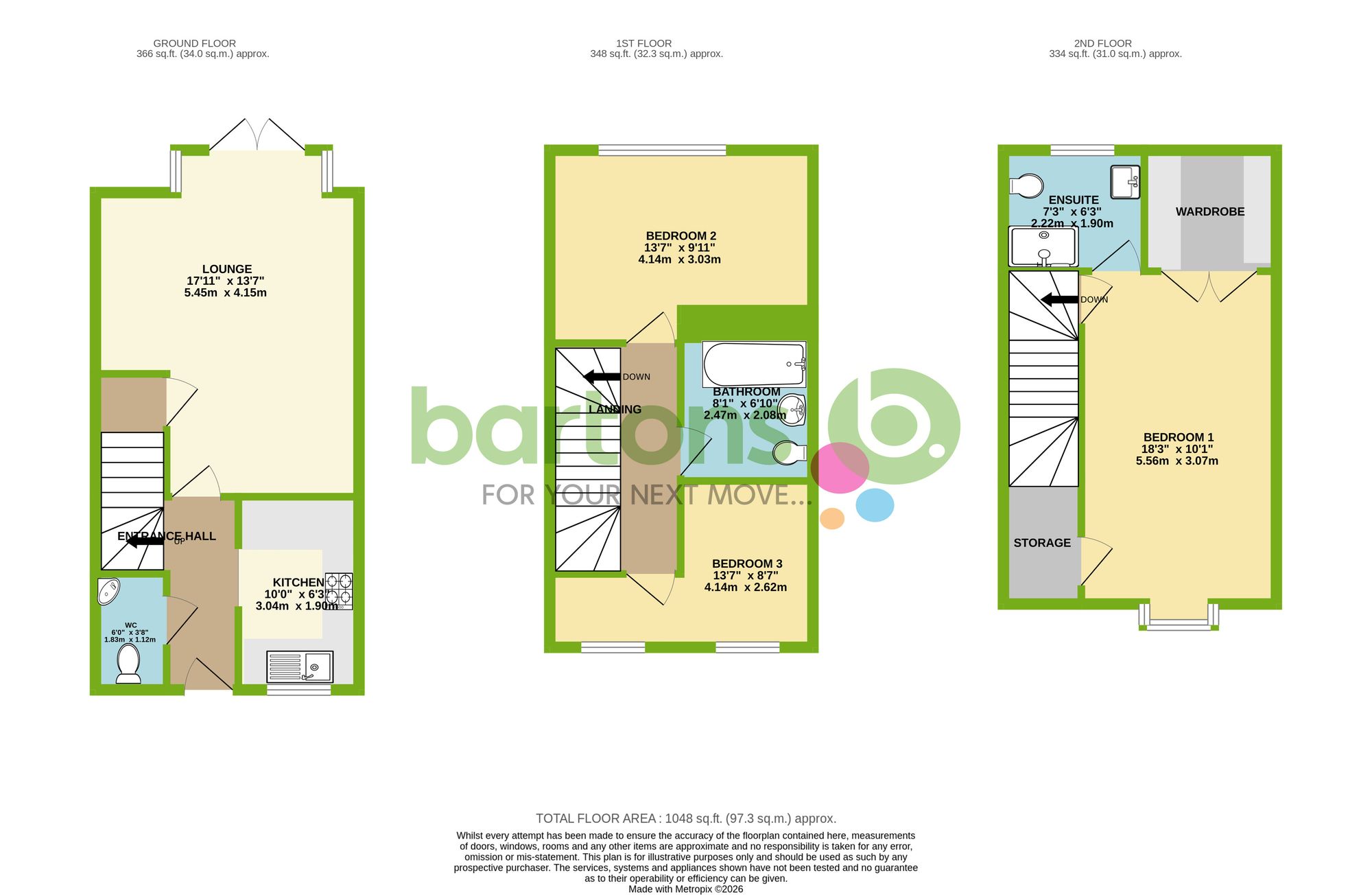 Floorplan for The Mount, Sunnyside, S66