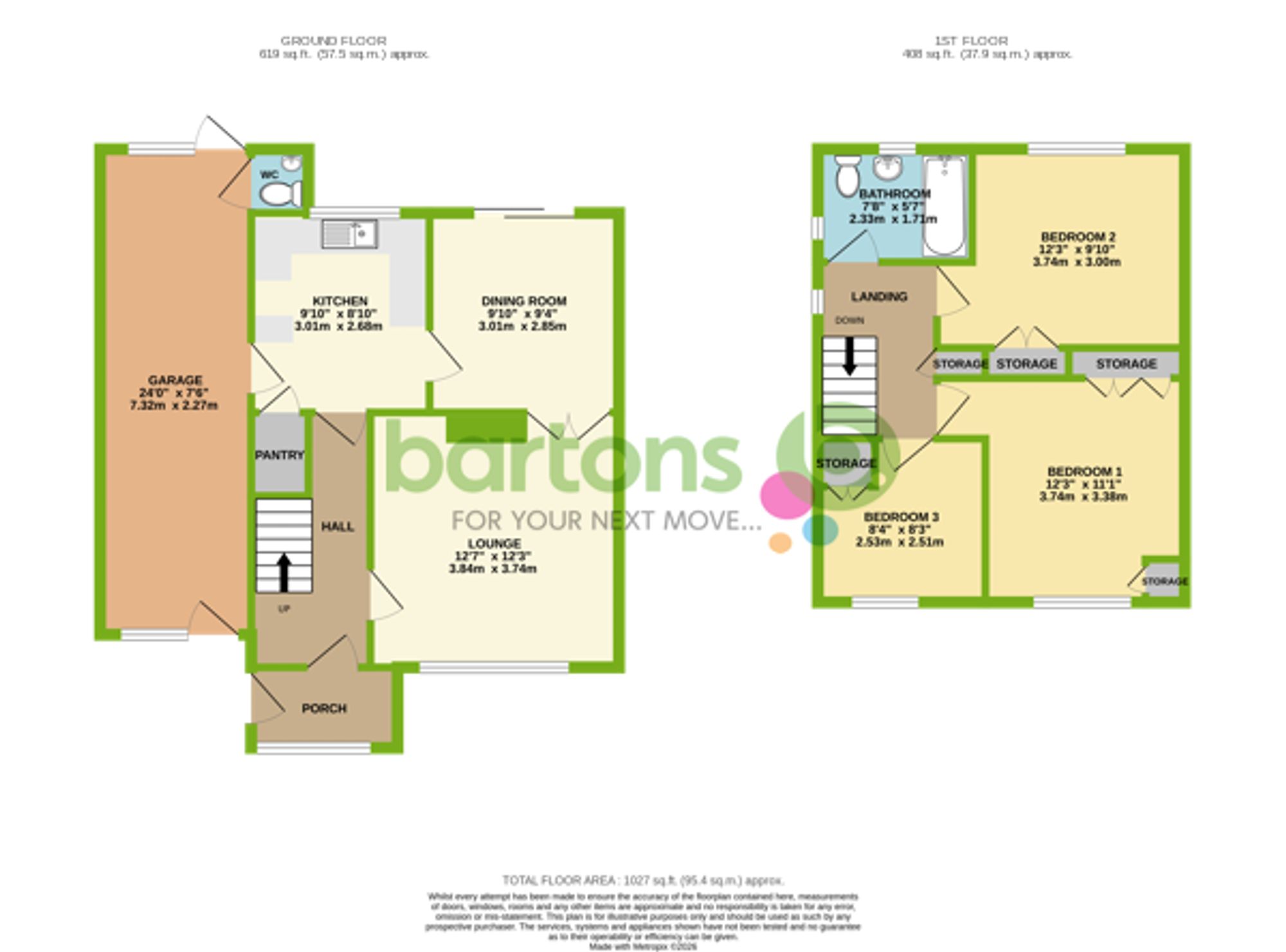 Floorplan for Crownhill Road, Brinsworth, S60