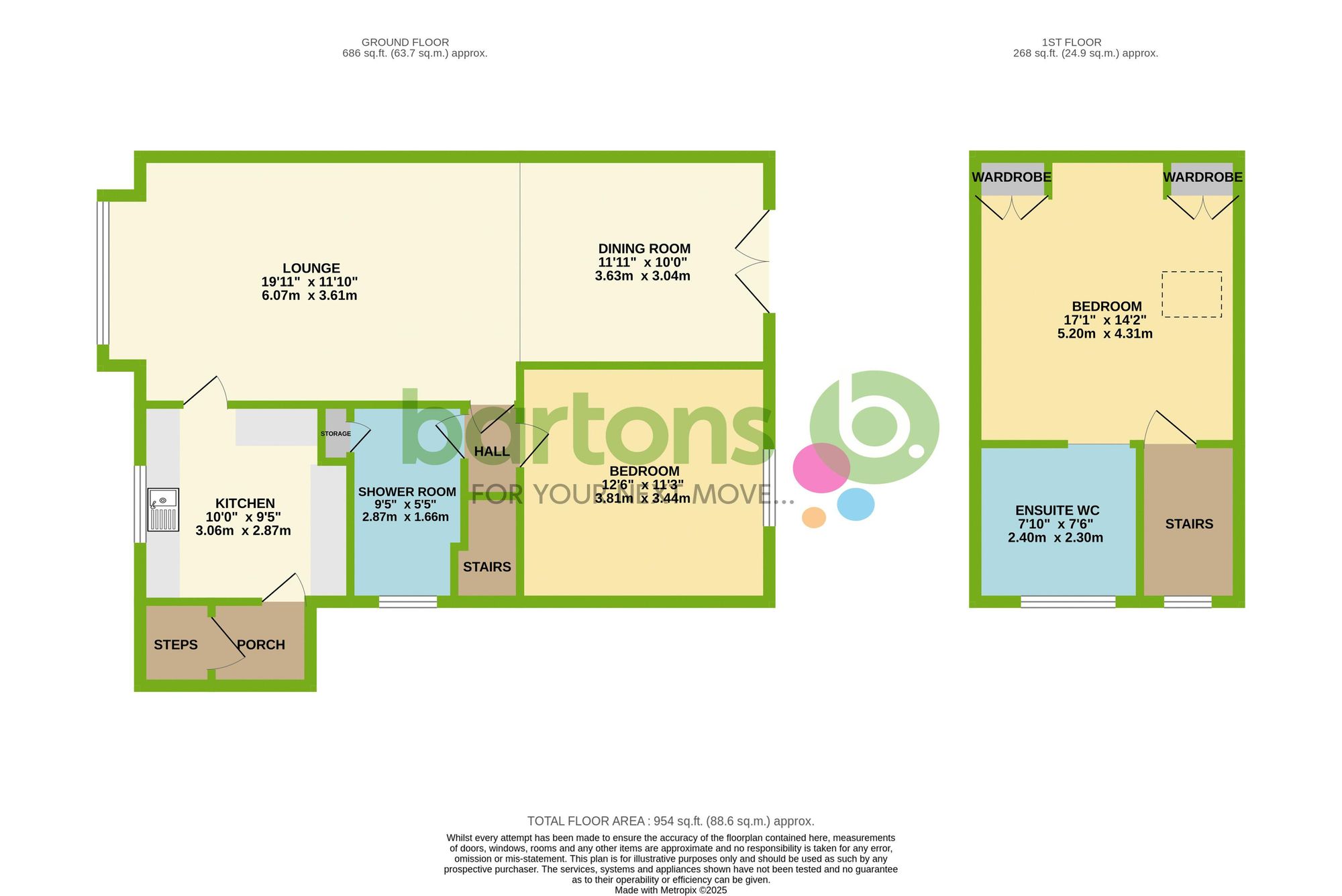 Floorplan for Cotswold Crescent, Rotherham, S60