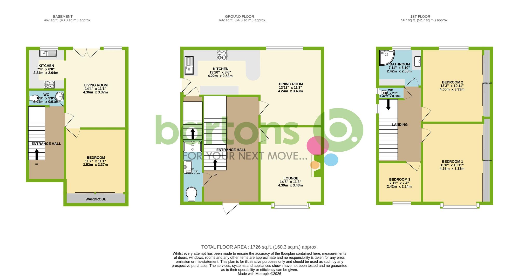 Floorplan for Broom Lane, Rotherham, S60