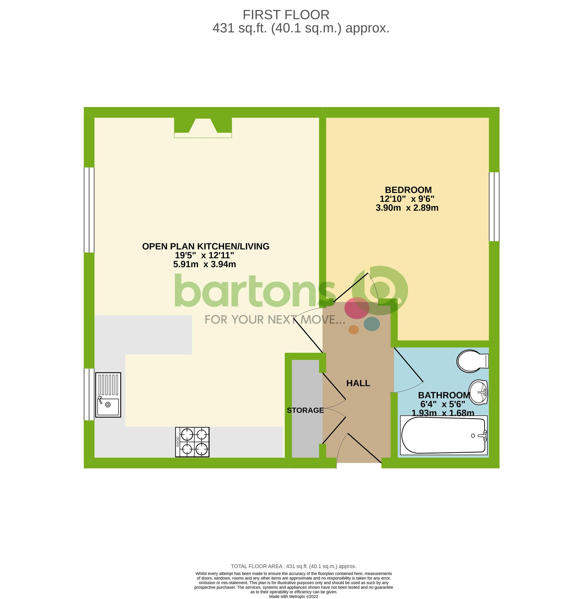 Floorplan for Pickard Drive, Sheffield, S13
