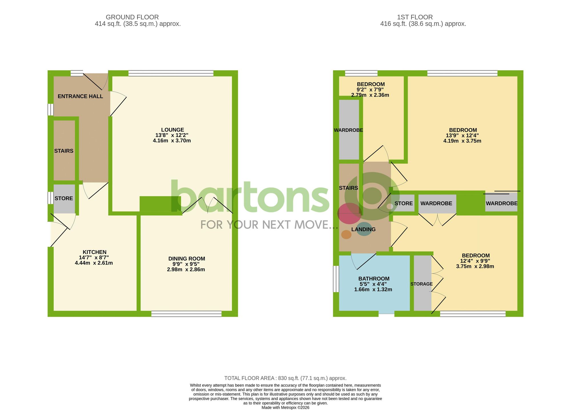 Floorplan for Dovedale Road, Rotherham, S65