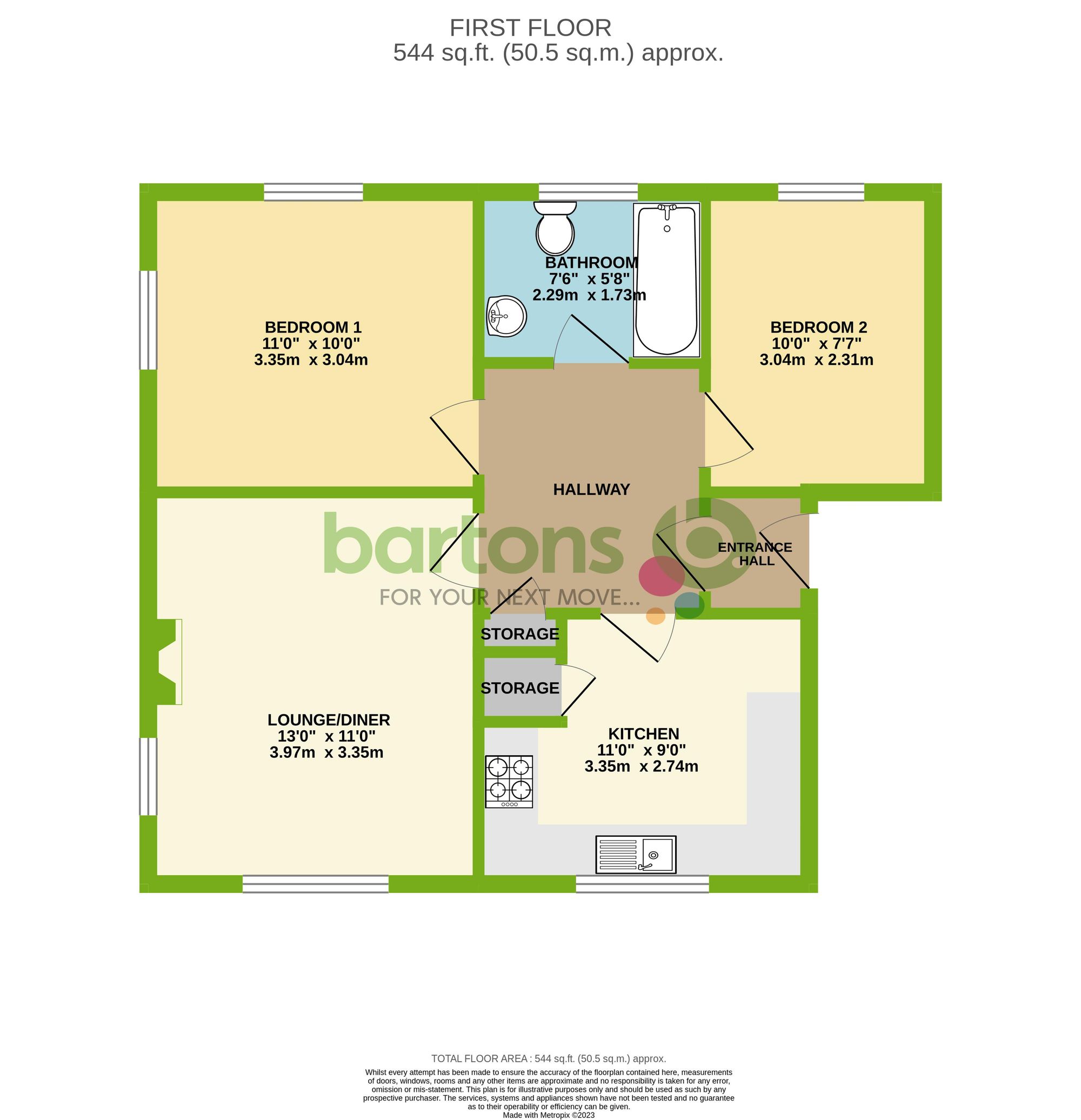 Floorplan for Gerard Road, Rotherham, S60