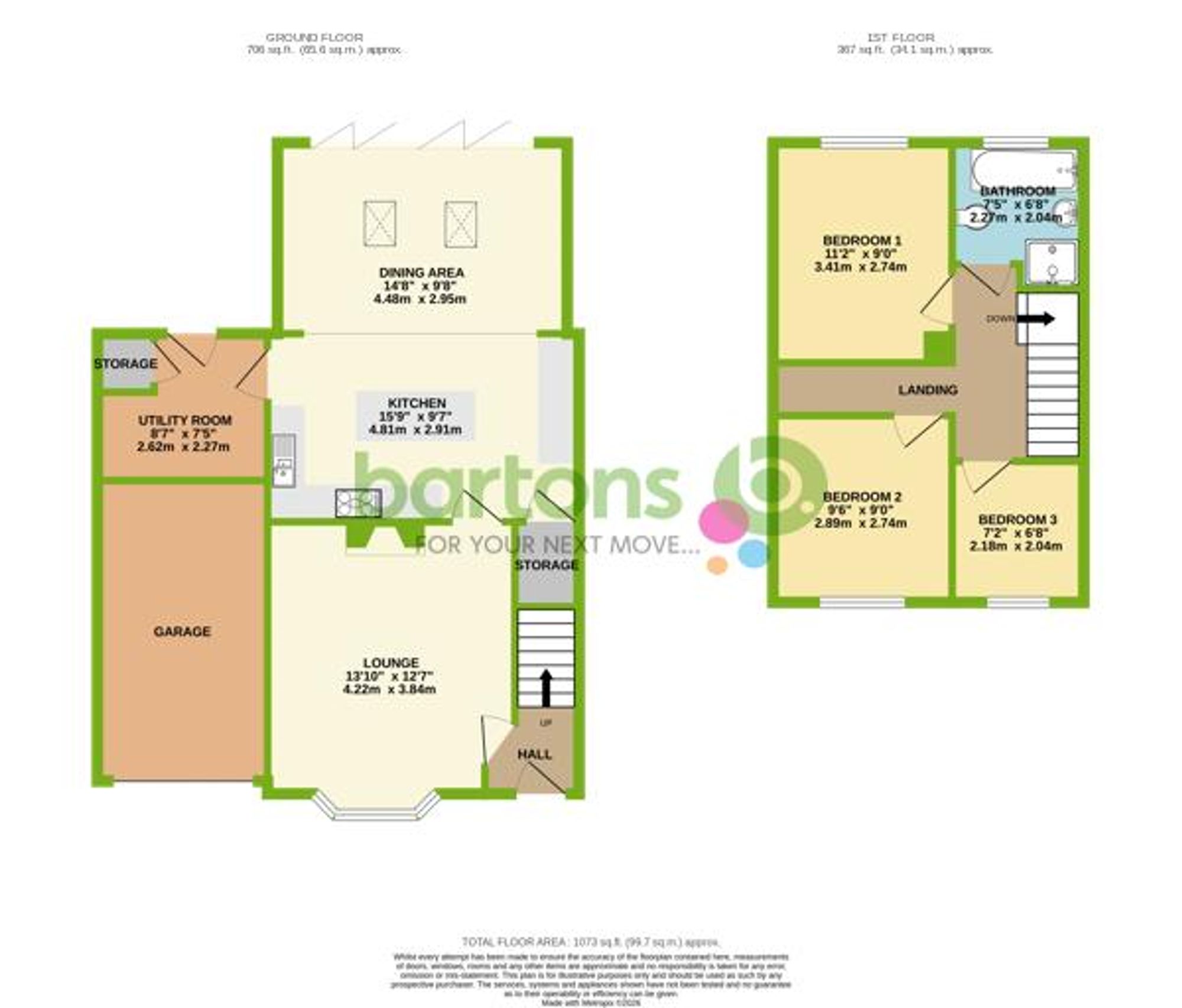 Floorplan for Manor House Road, Rotherham, S61