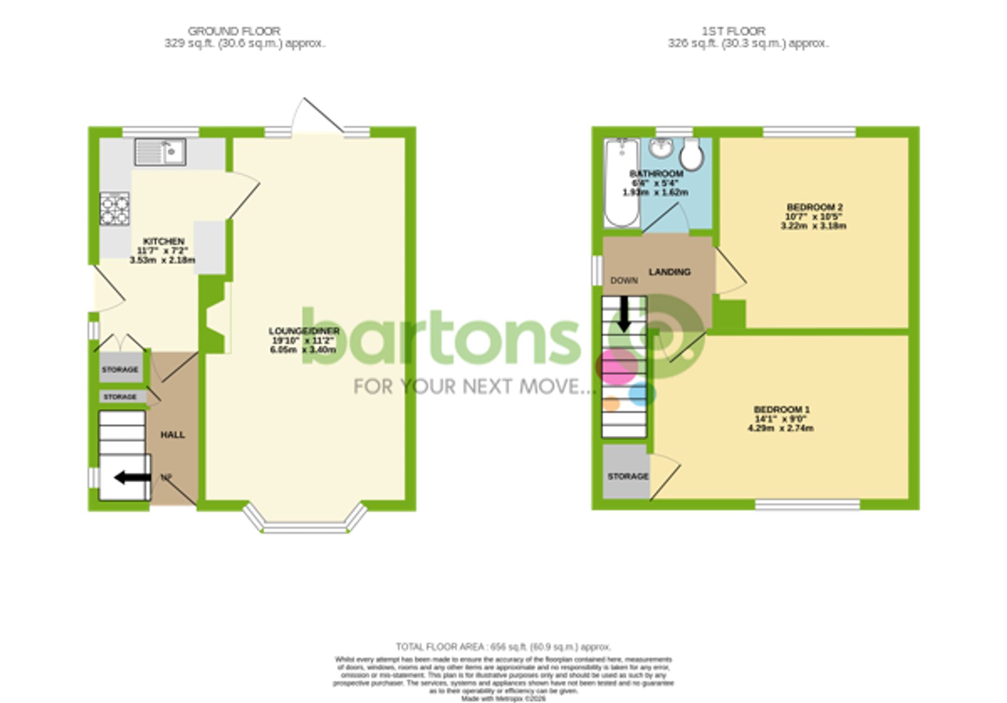 Floorplan for Stag Lane, Rotherham, S60