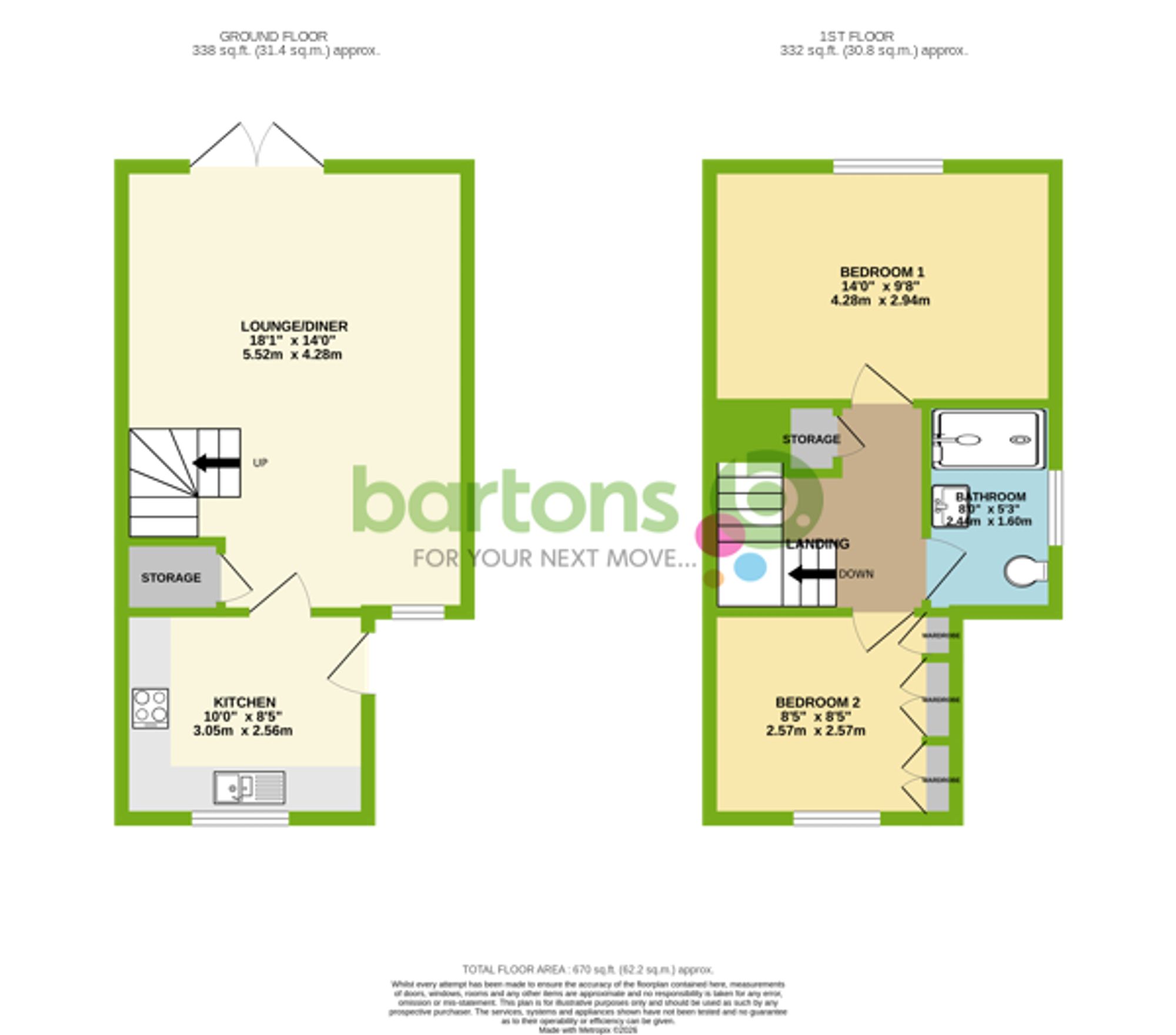 Floorplan for Matthews Drive, Wickersley, S66