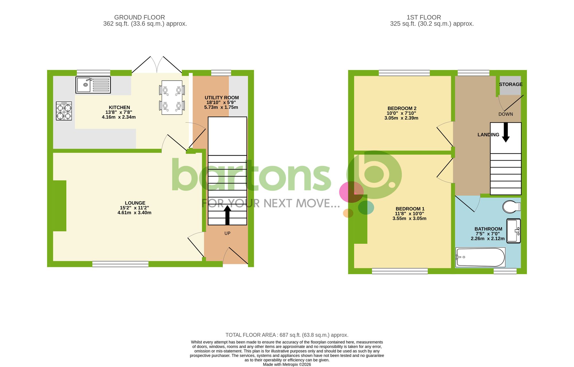 Floorplan for Lowfield Avenue, Rotherham, S61