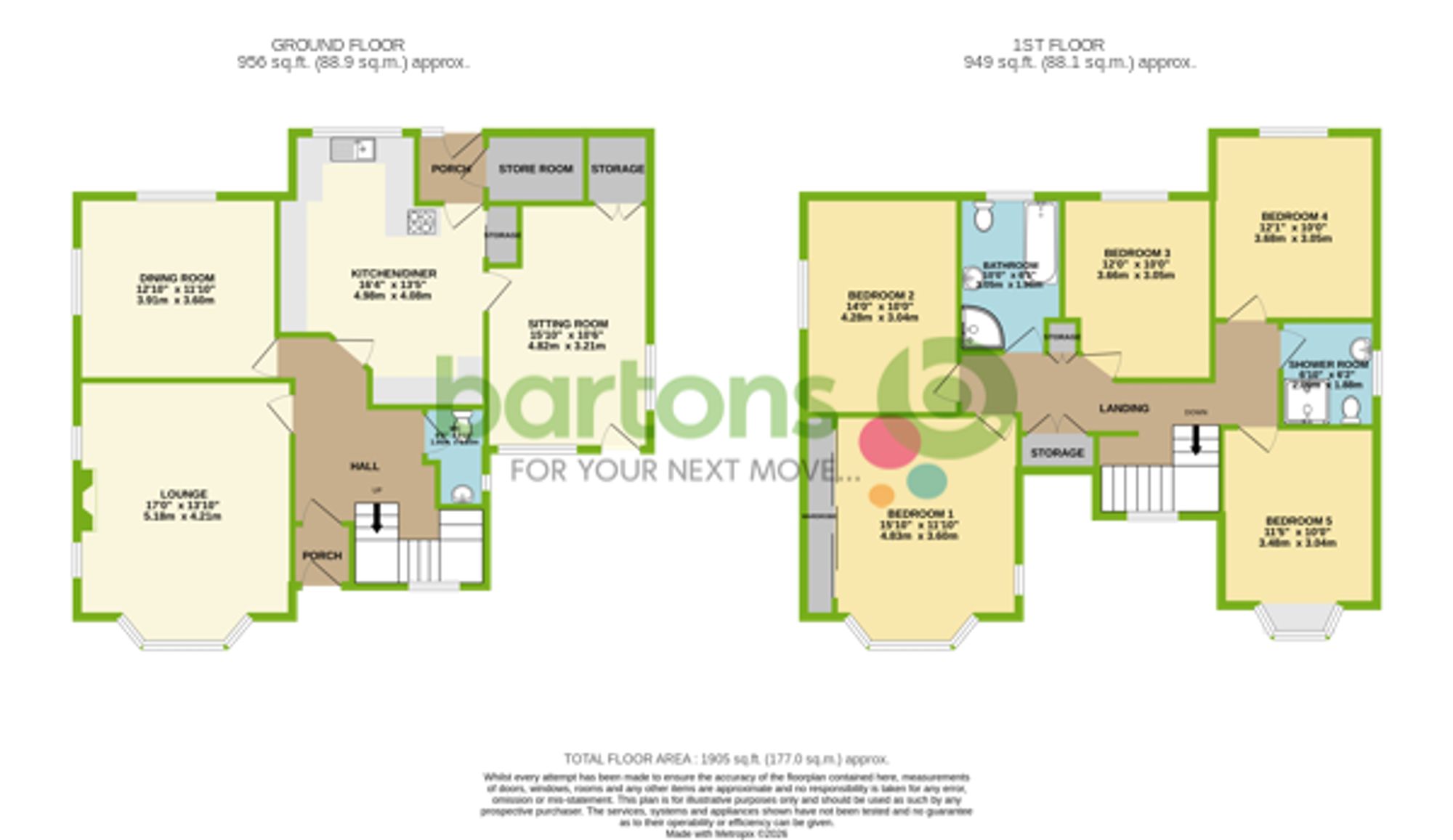 Floorplan for East Bawtry Road, Rotherham, S60