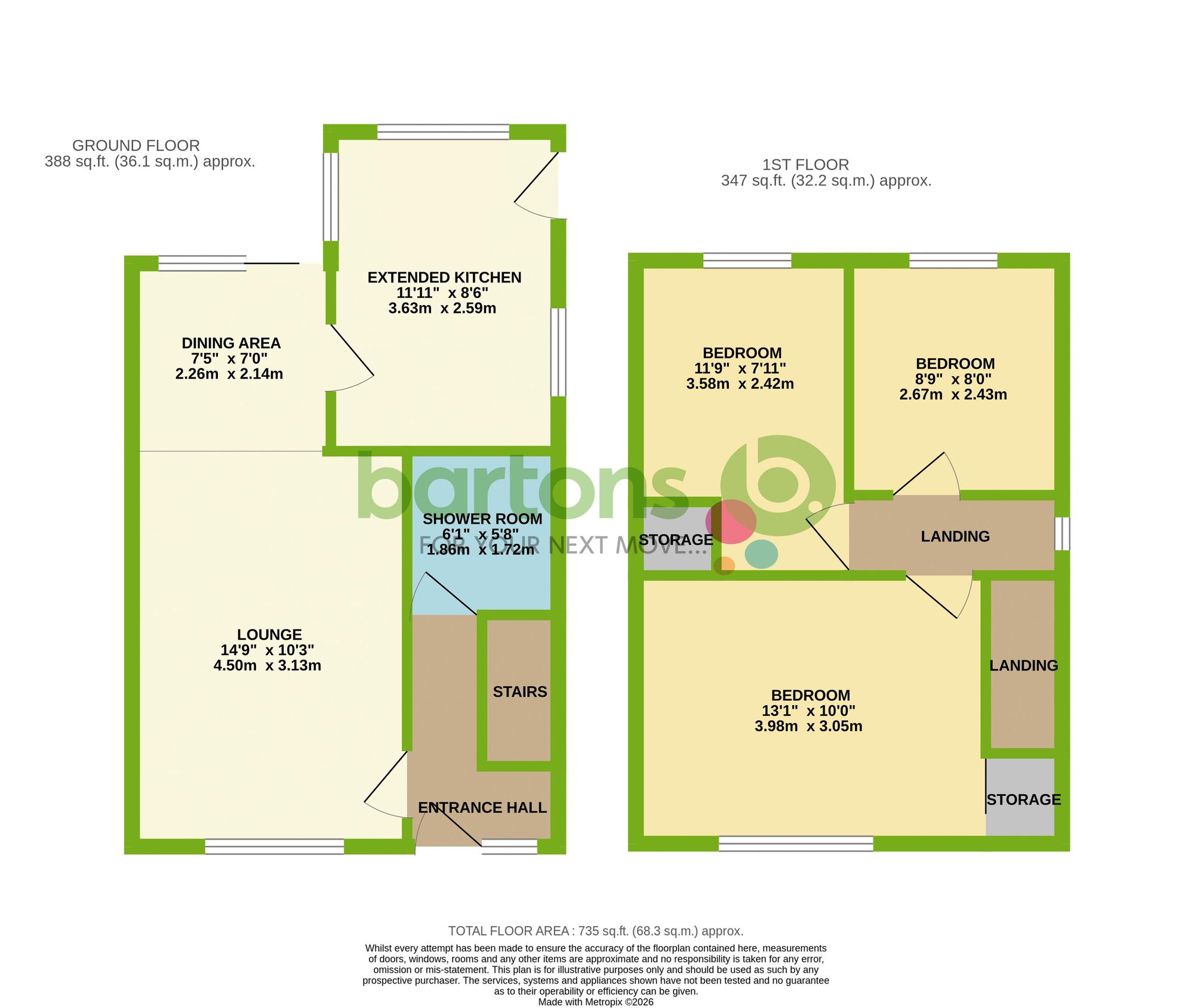 Floorplan for Hall Road, Rotherham, S60