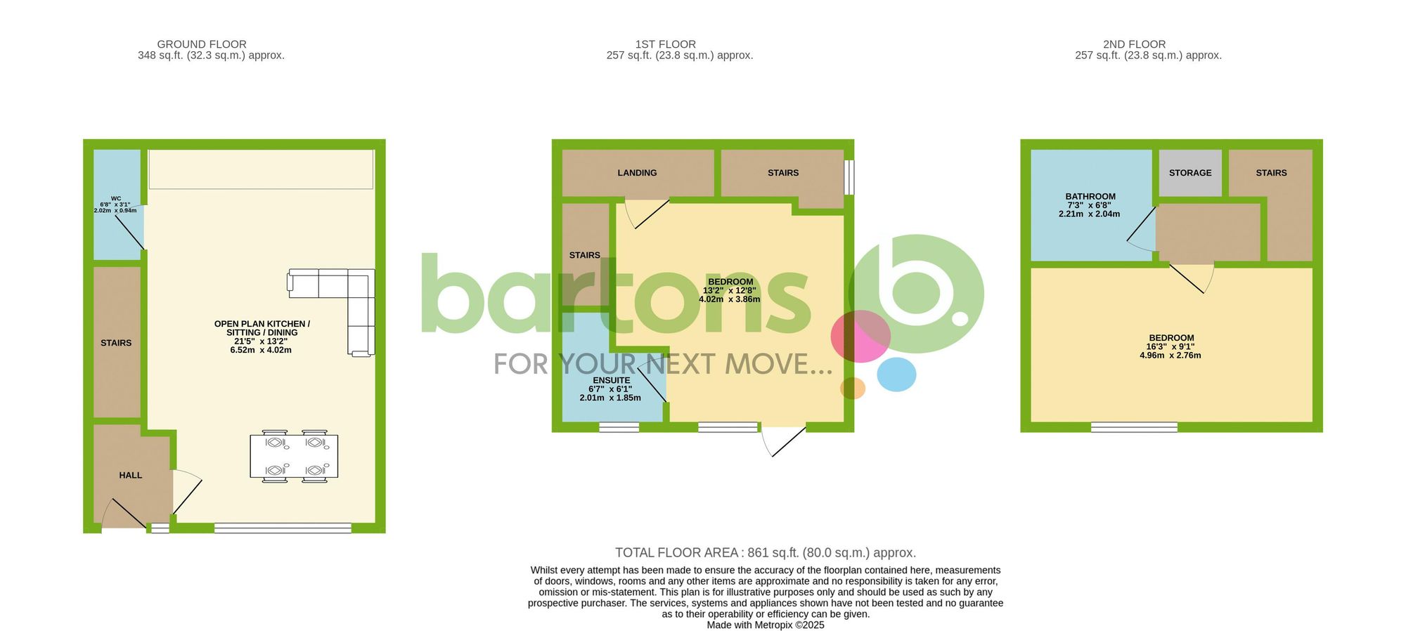 Floorplan for Millfold Rise, Rotherham, S60