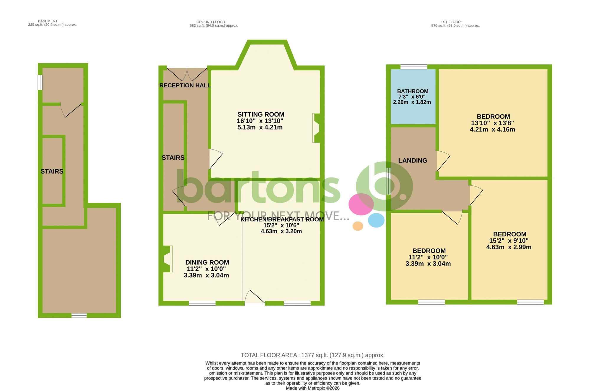 Floorplan for Gerard Road, Rotherham, S60