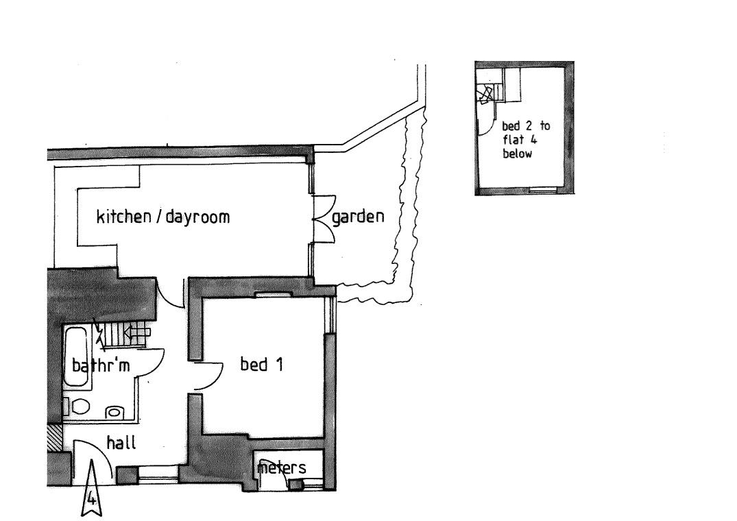 Floorplan for Marybrook Street, Berkeley