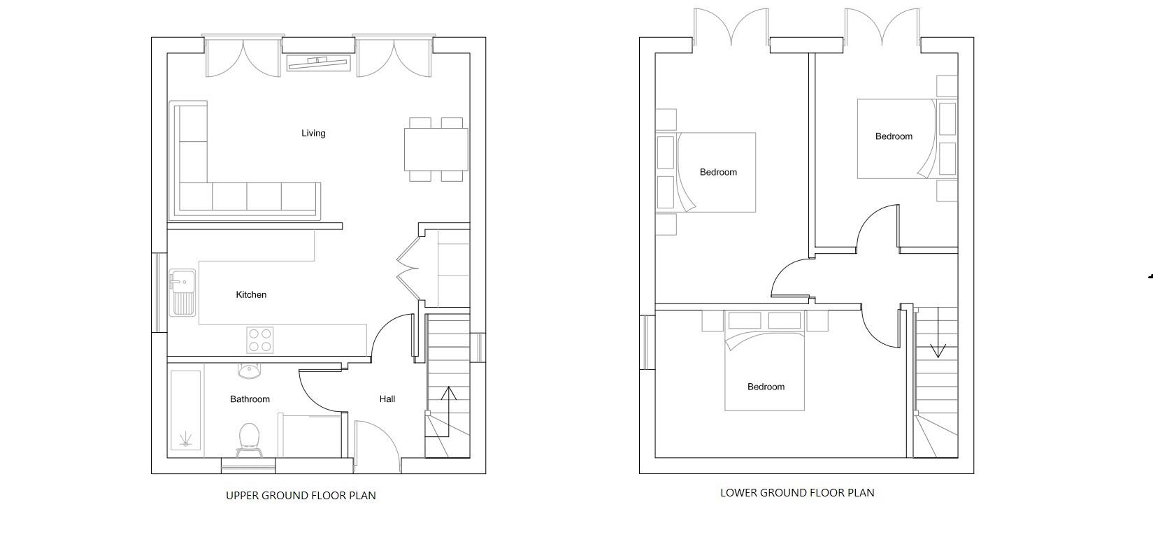 Floorplan for Fortfields, Dursley