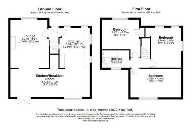 Floorplan for Cotswold Gardens, Wotton-under-Edge