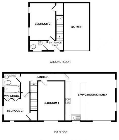 Floorplan for Union Street, Dursley