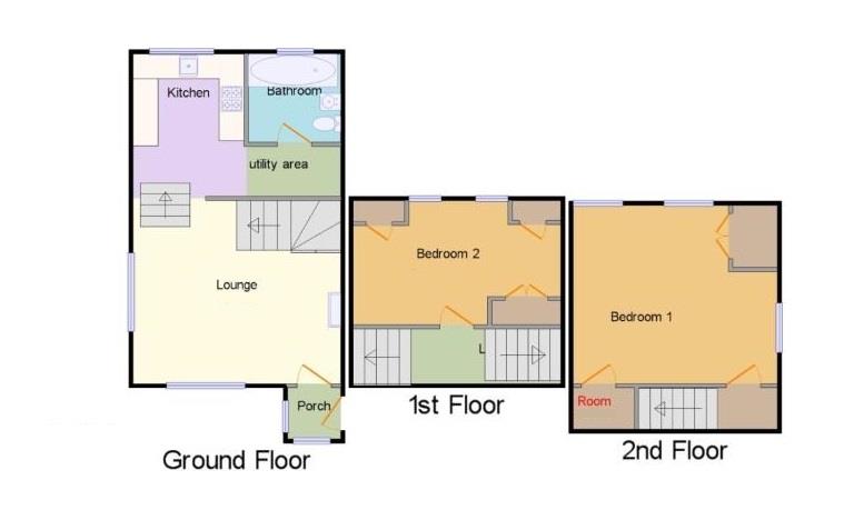 Floorplan for Dursley Road, Cambridge