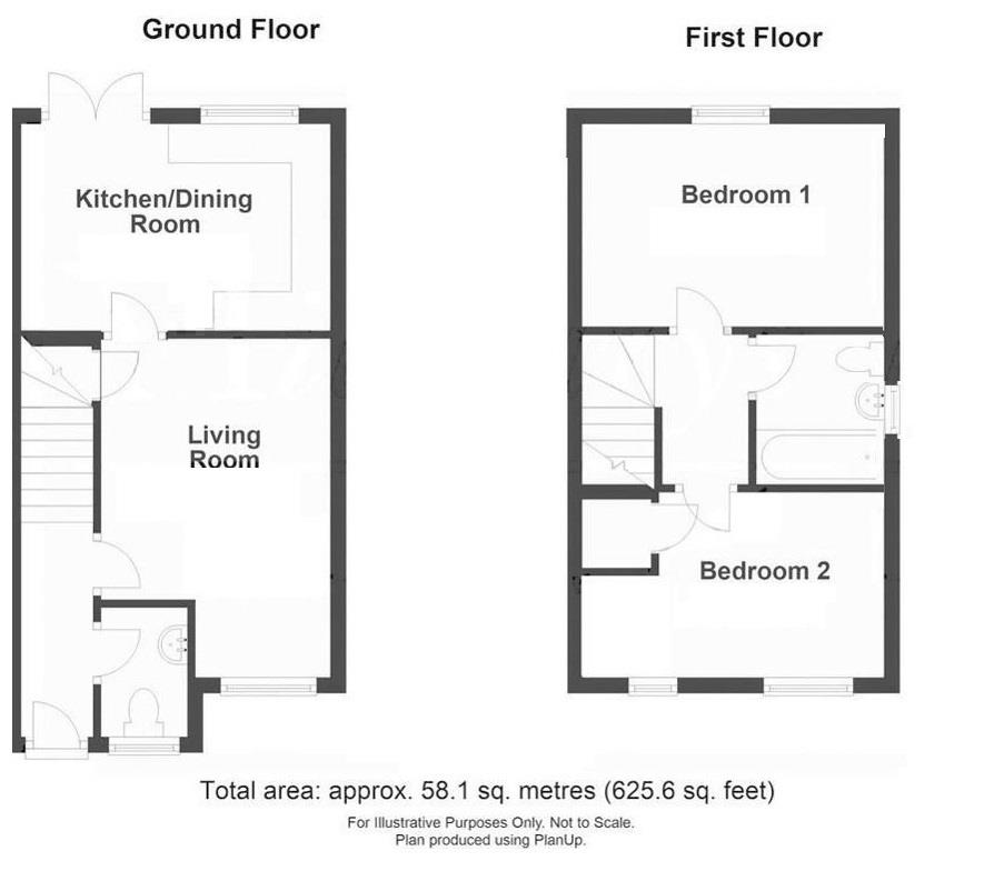 Floorplan for Chamberlayne Crescent, Berkeley