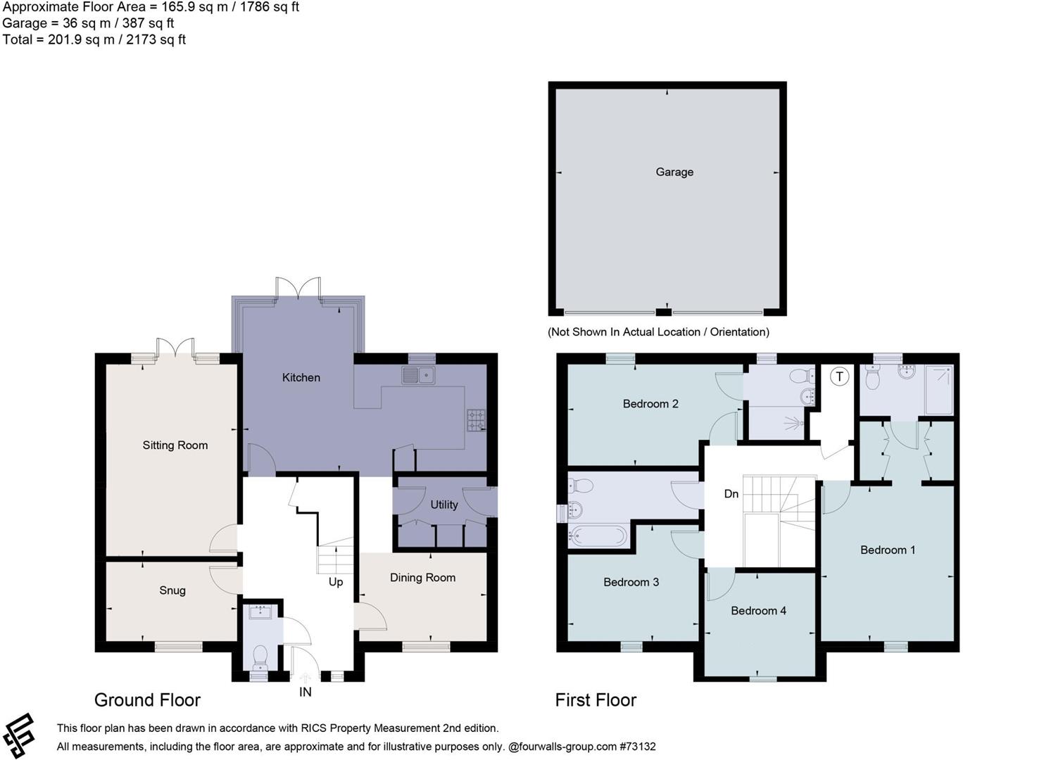 Floorplan for Selman Drive, Falfield