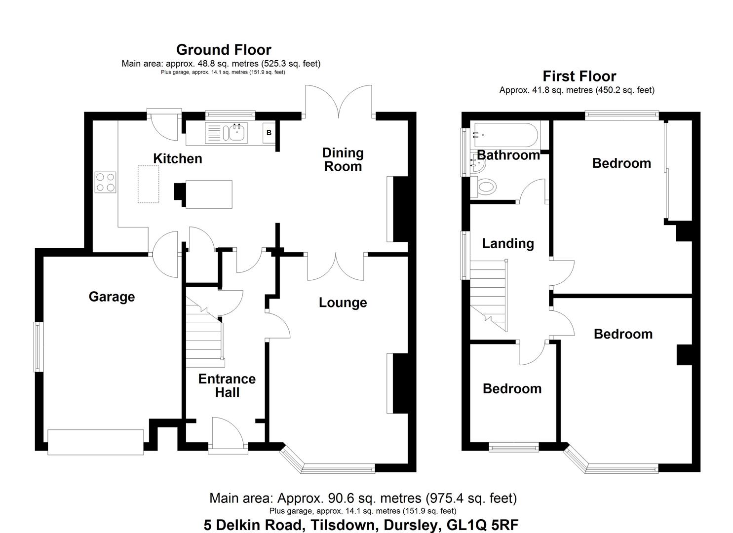Floorplan for Delkin Road, Cam