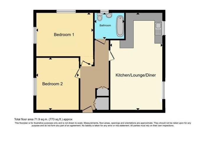 Floorplan for Graham Edge, Dursley