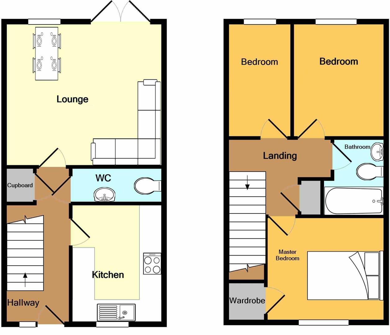 Floorplan for Hicks Avenue, Cam