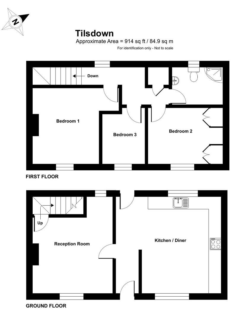 Floorplan for Tilsdown, Cam