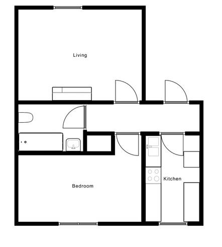 Floorplan for Chapel Street, Cam