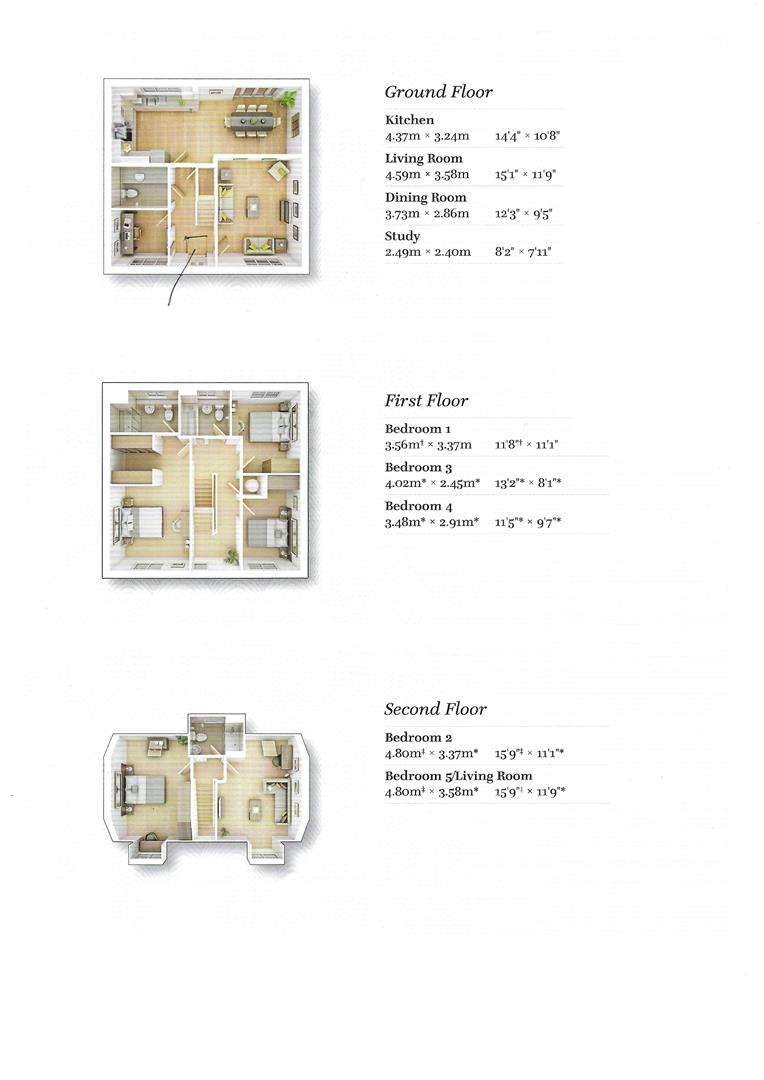 Floorplan for Brunel Road, Cam